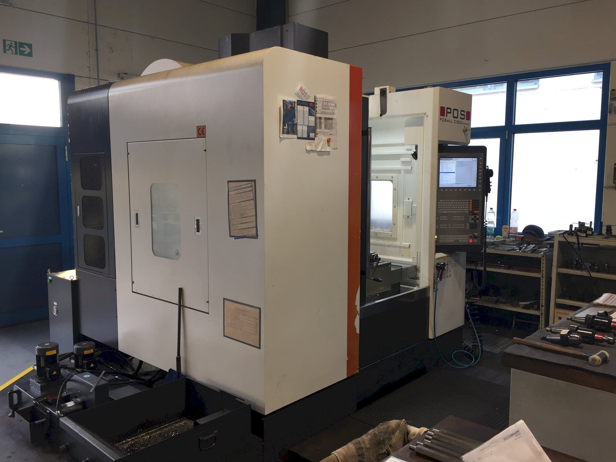 Front view of POSmill C 800 Kompakt  machine