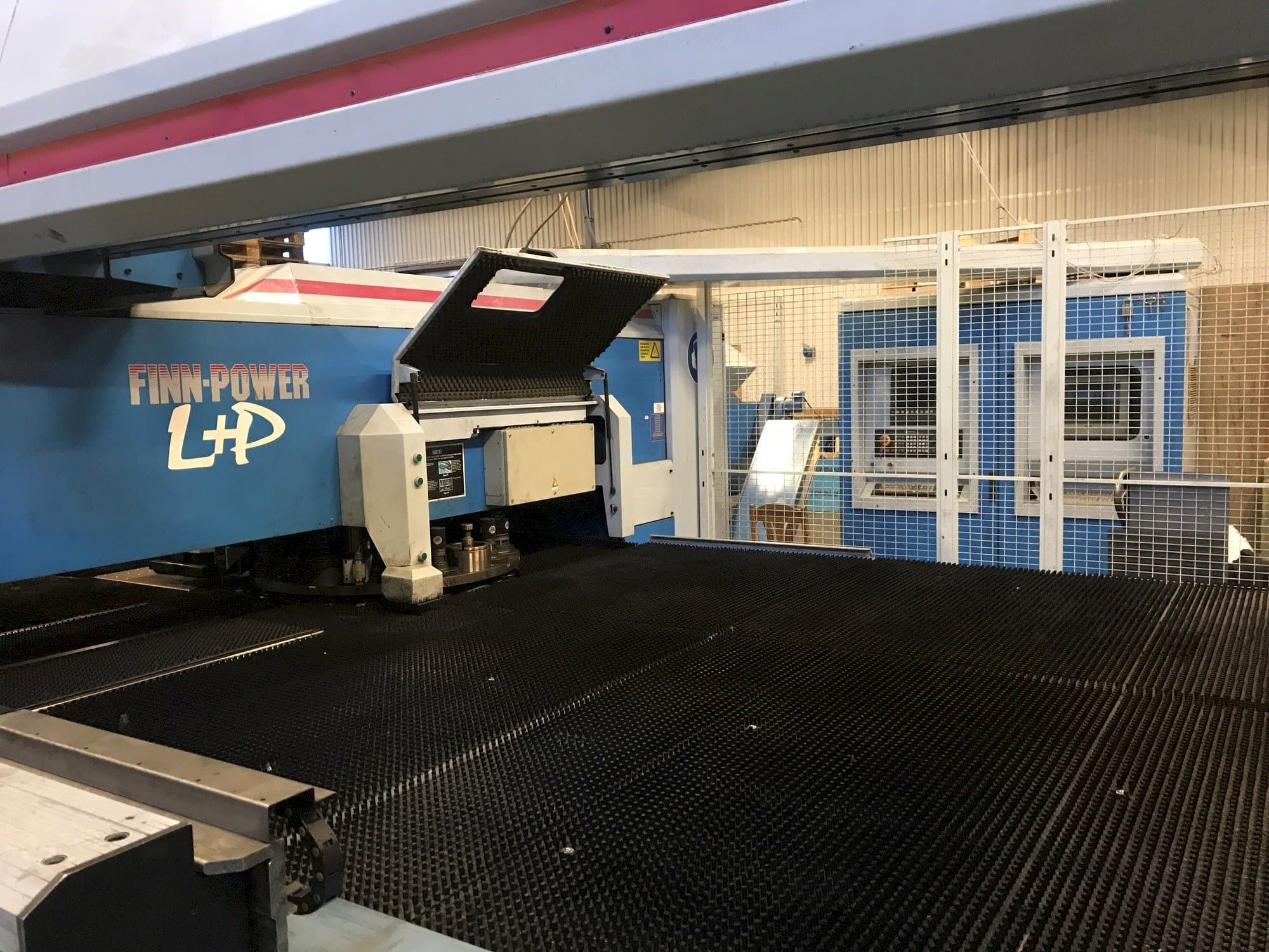 Front view of Finn-Power LP6  machine