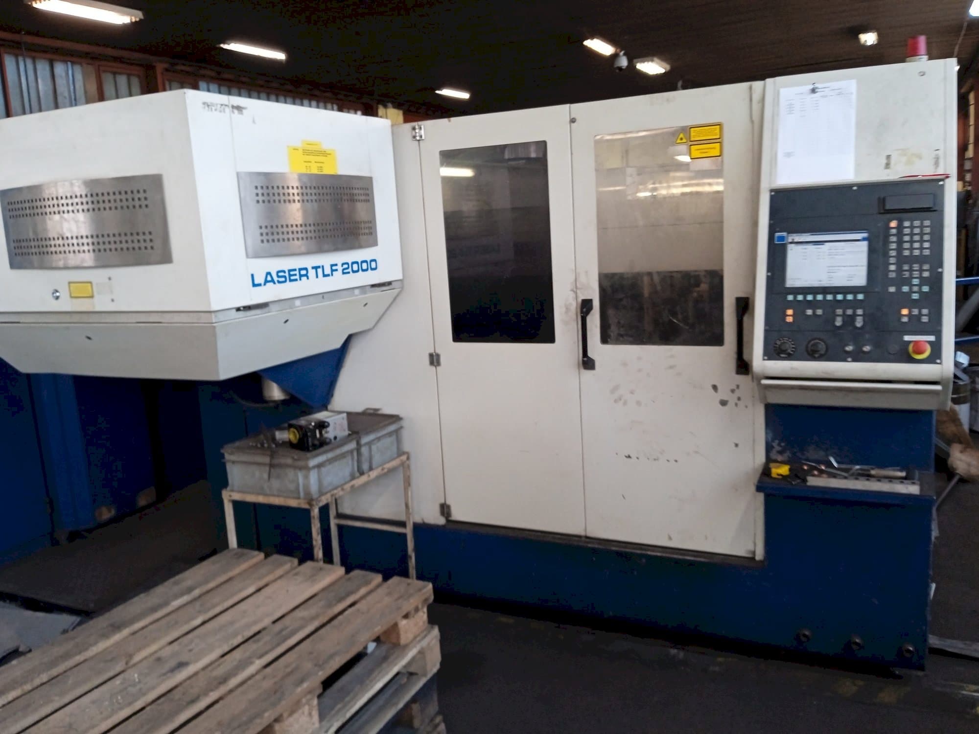 Front view of Trumpf Trumatic L 3030  machine