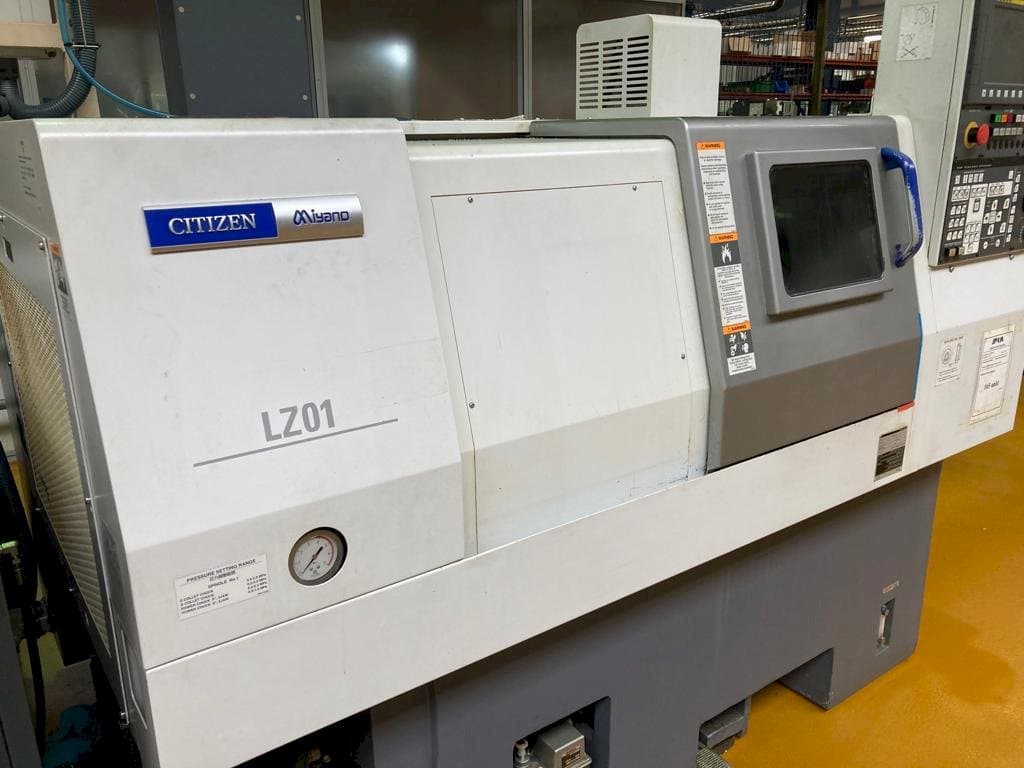 Front view of Miyano LZ-01RY2  machine