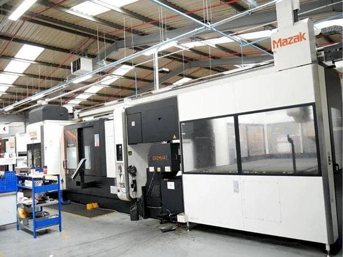 Front view of Mazak INTEGREX i-400 ST machine
