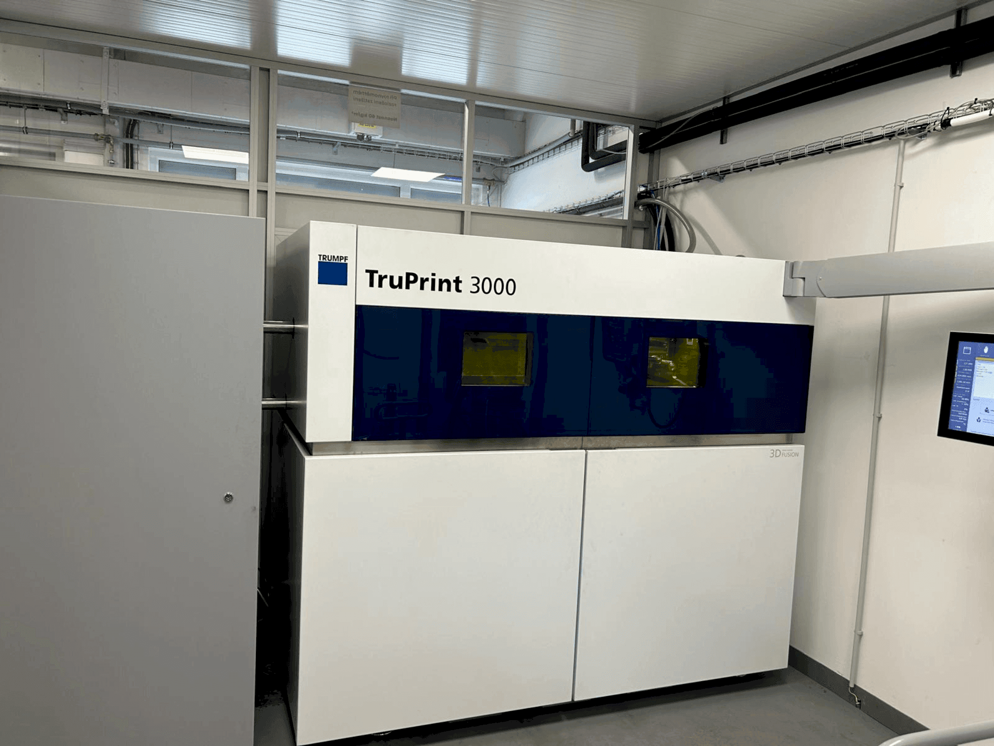 Front view of TRUMPF TruPrint 3000  machine