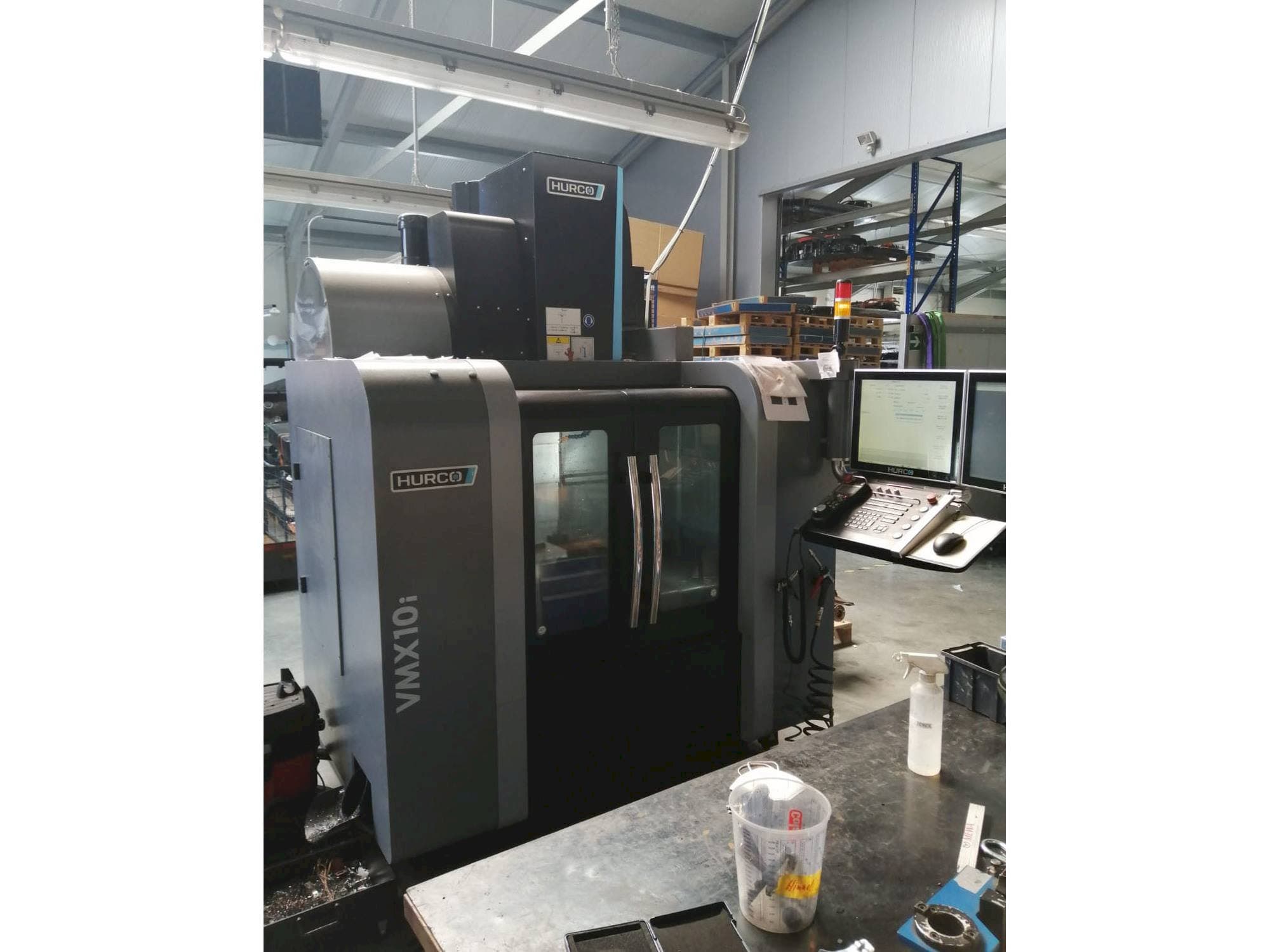 Front view of Hurco VMX10i  machine