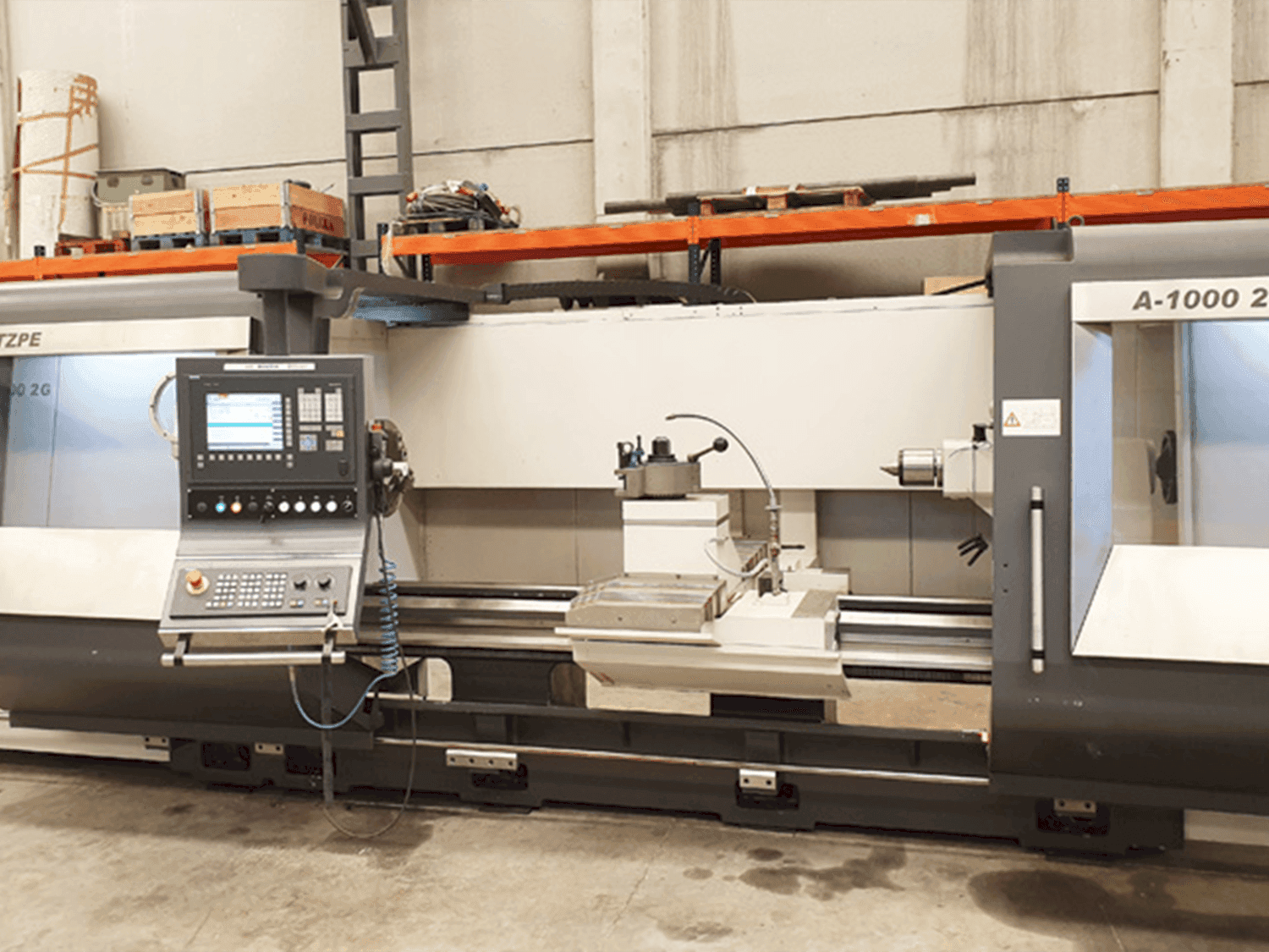 Front view of Gurutzpe A-1000 2G  machine