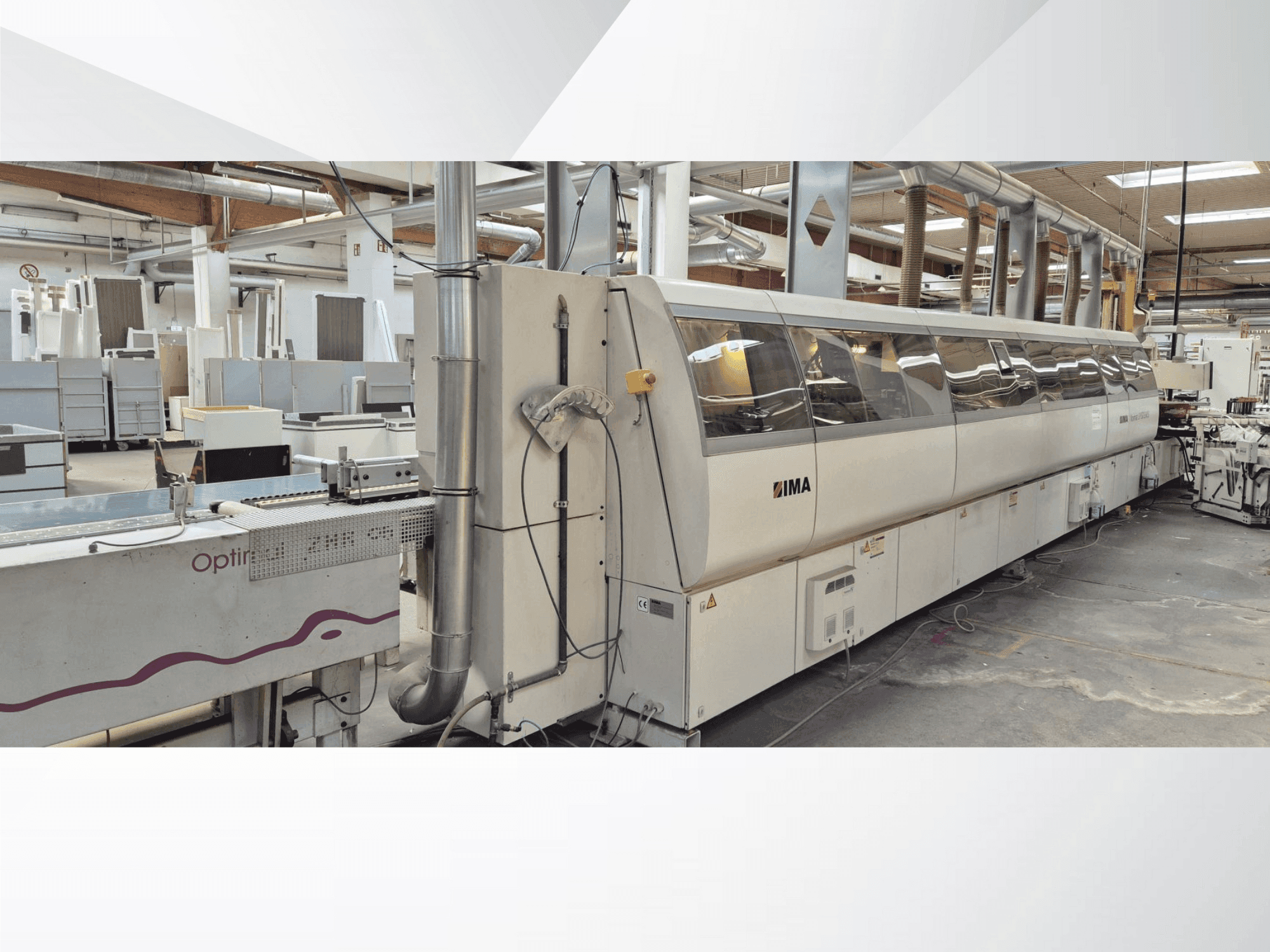 Front view of IMA Novimat Systems I/R75/1000  machine