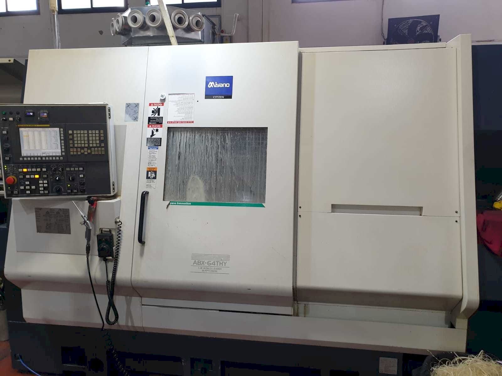 Front view of Miyano ABX-64THY  machine