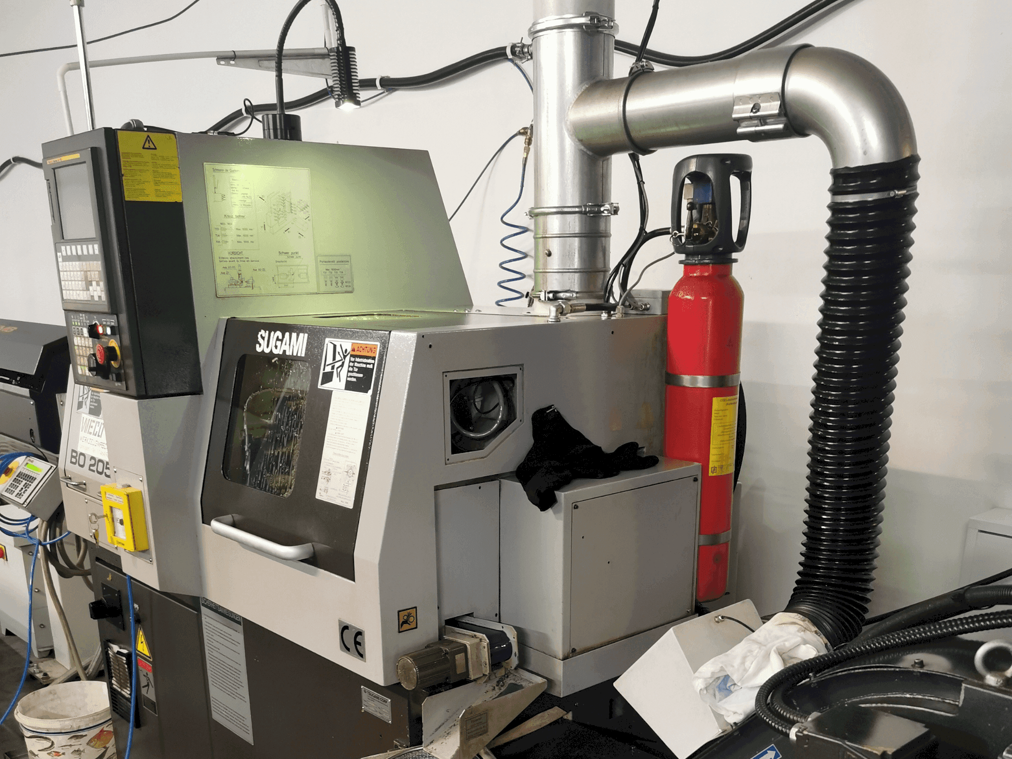 Front view of TSUGAMI BO205E  machine