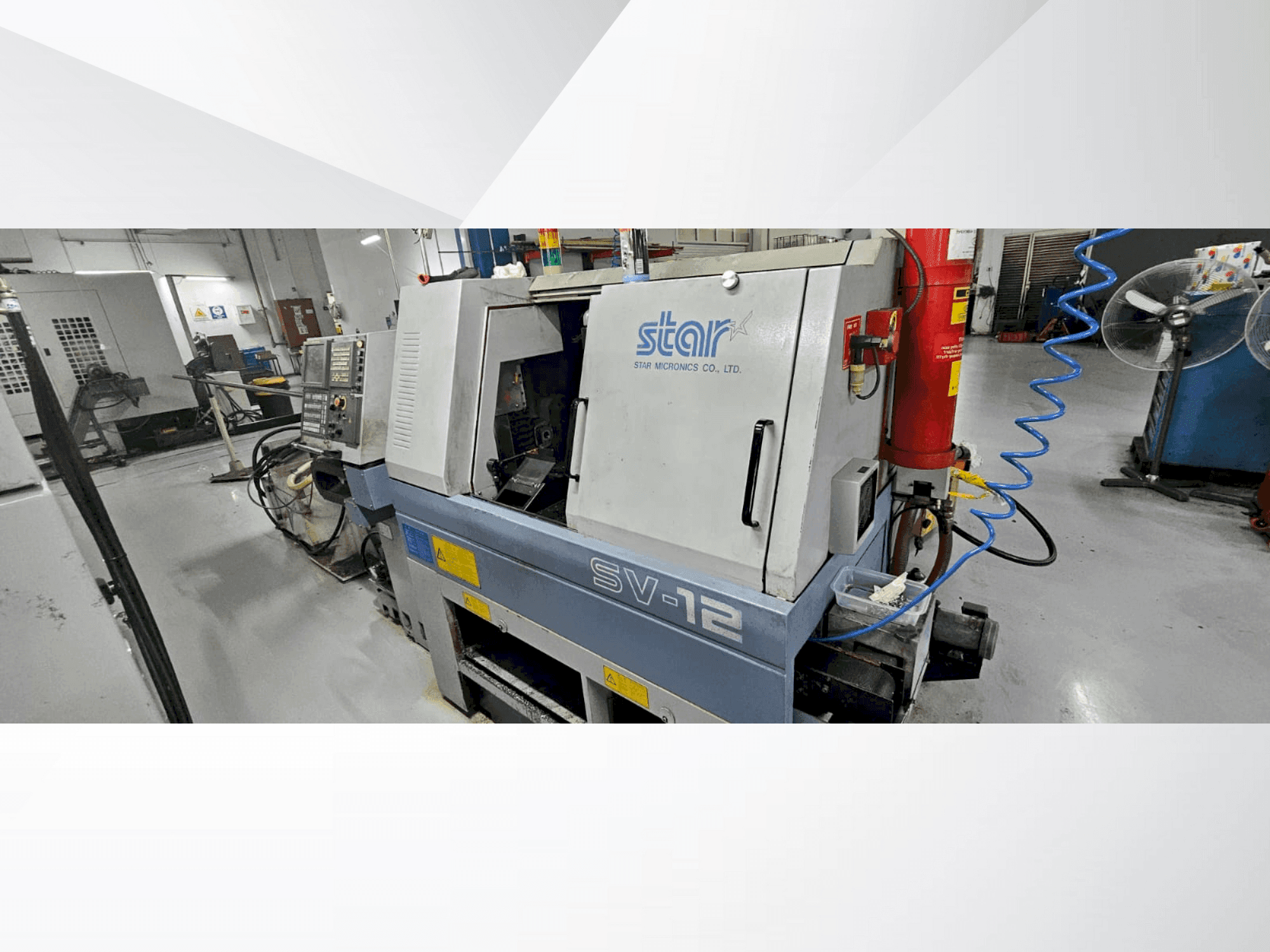 Front view of Star SV-12  machine