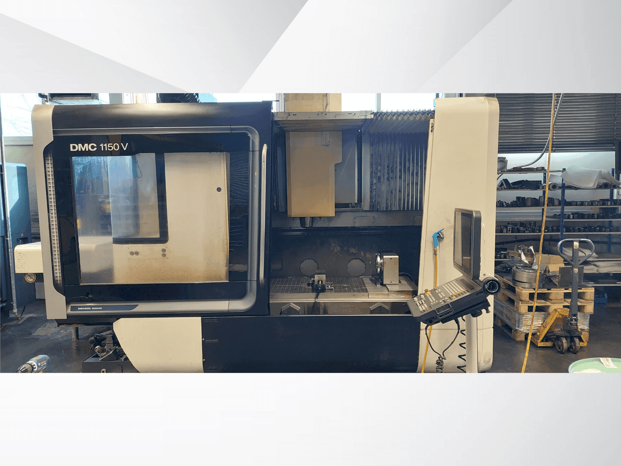Front view of DMG MORI DMC 1150  machine