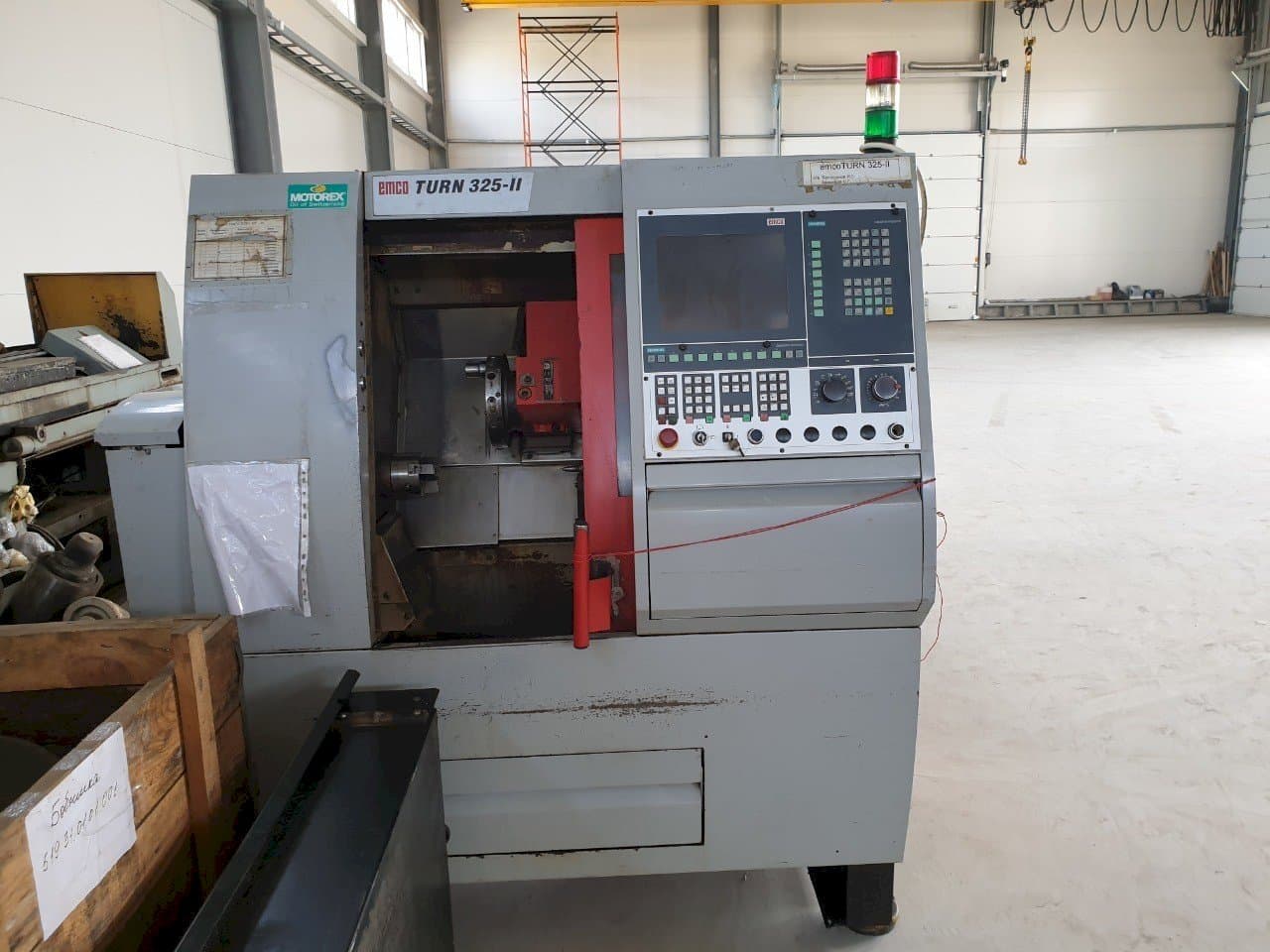 Front view of EMCO Turn 325-II  machine