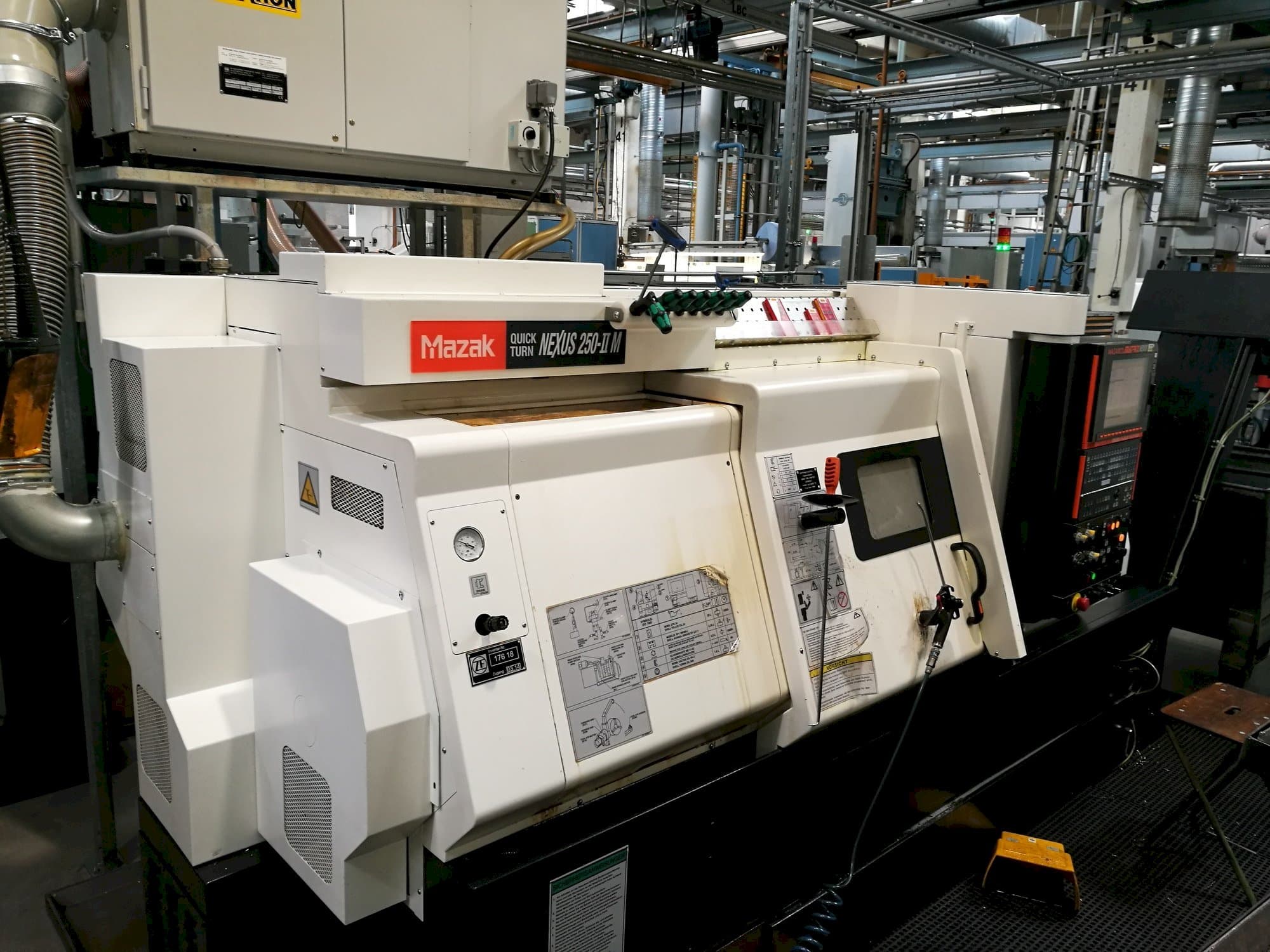 Front view of Mazak Quickturn Nexus 250-II M  machine