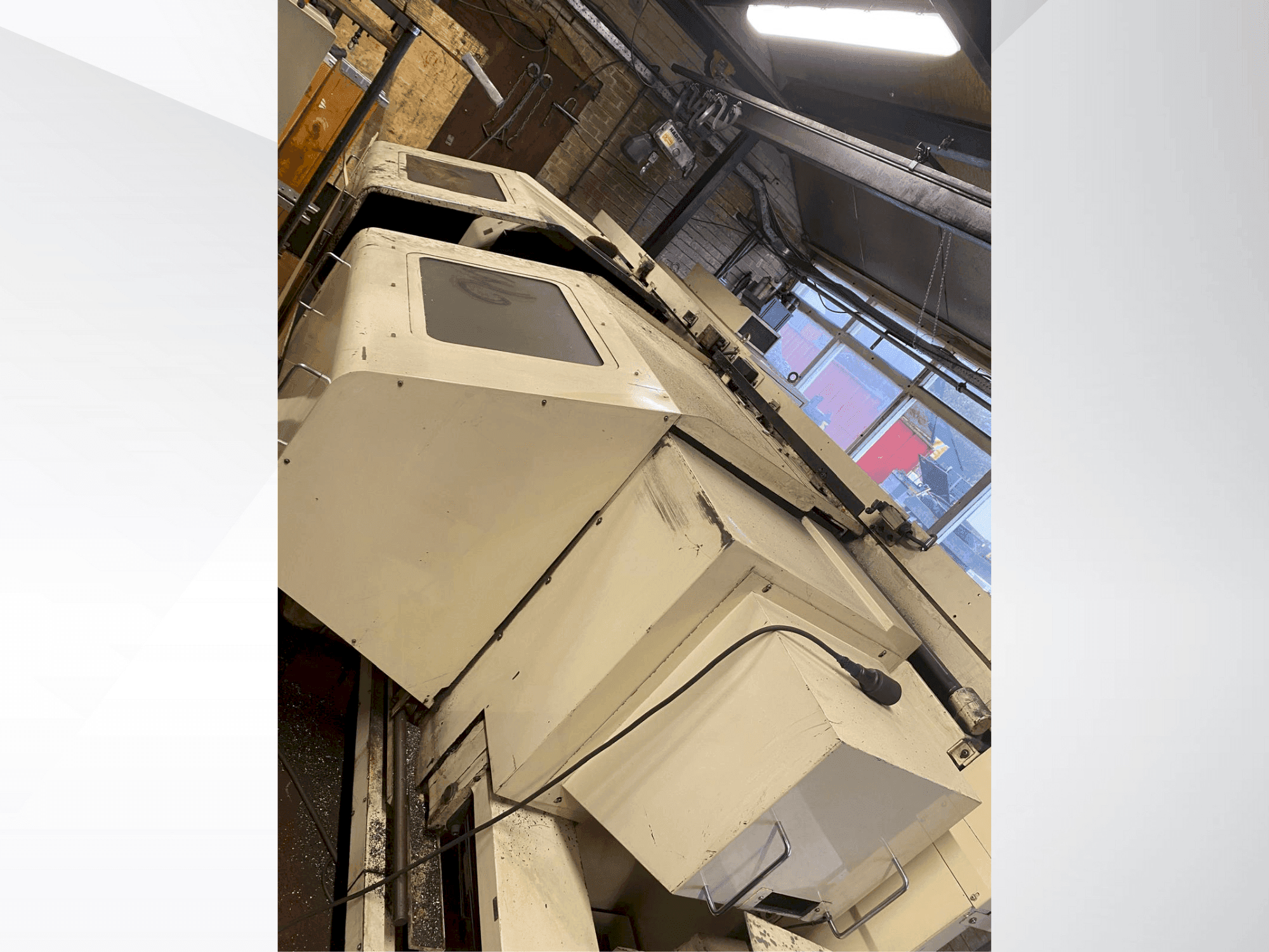 Front view of Okuma LH35-N  machine