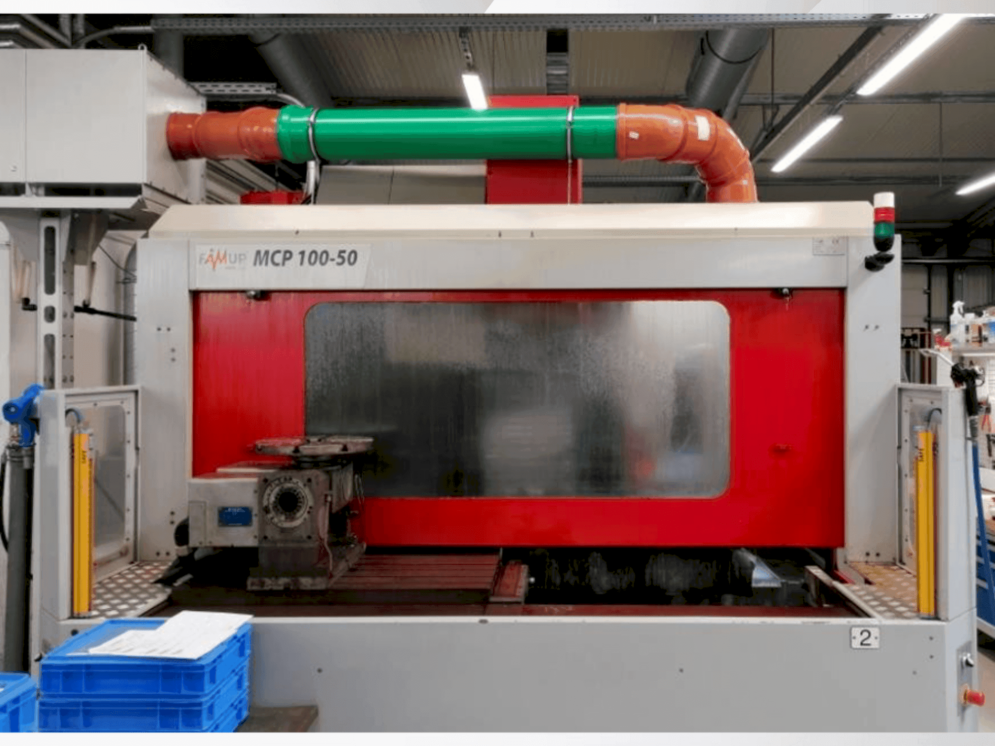 Front view of EMCO FamUp MCP 100-50  machine