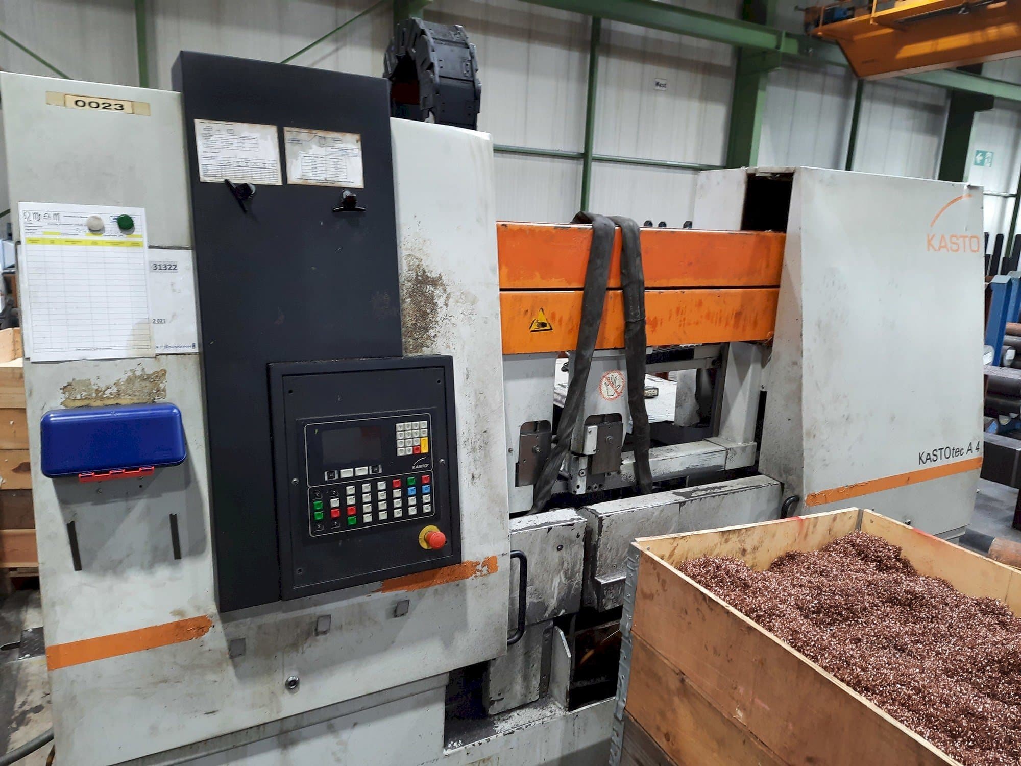 Front view of KASTO tec A 4 machine