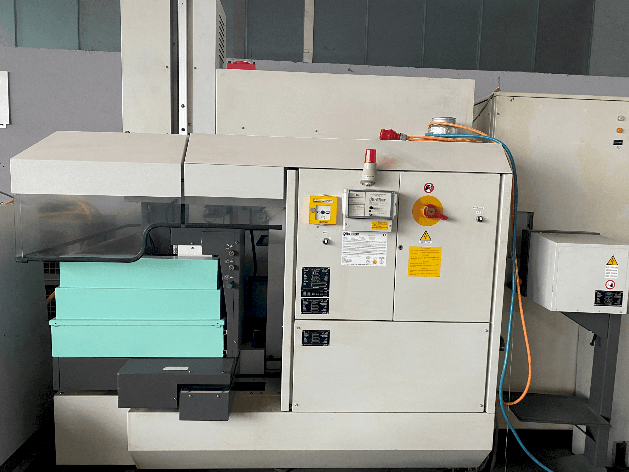 Front view of AGIE Agietron Integral 2  machine