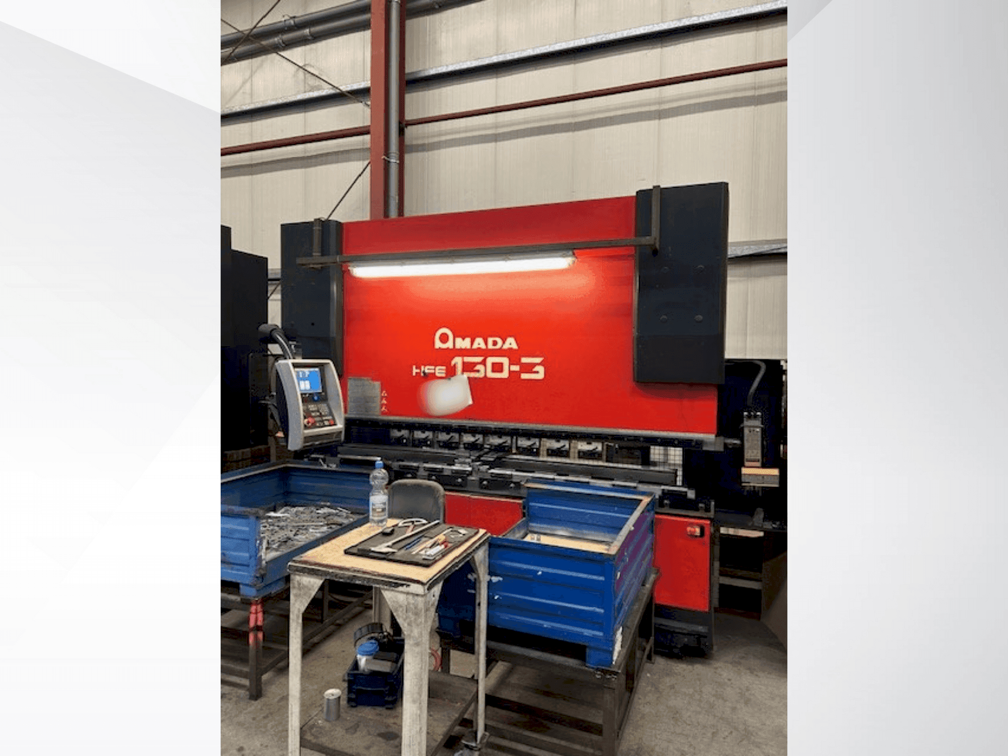 Front view of AMADA HFE 130-3  machine