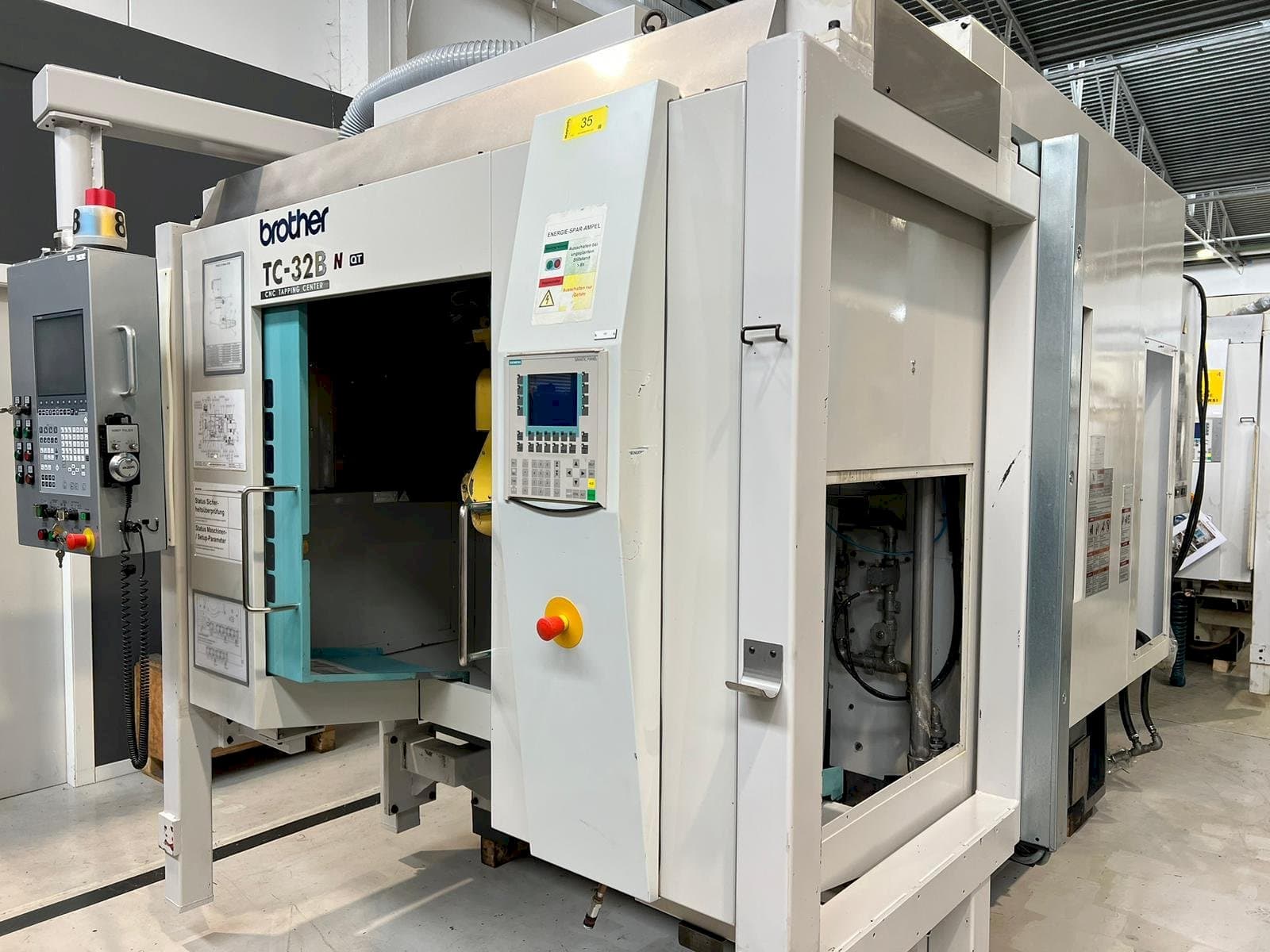 Front view of Brother TC-32BN QT  machine