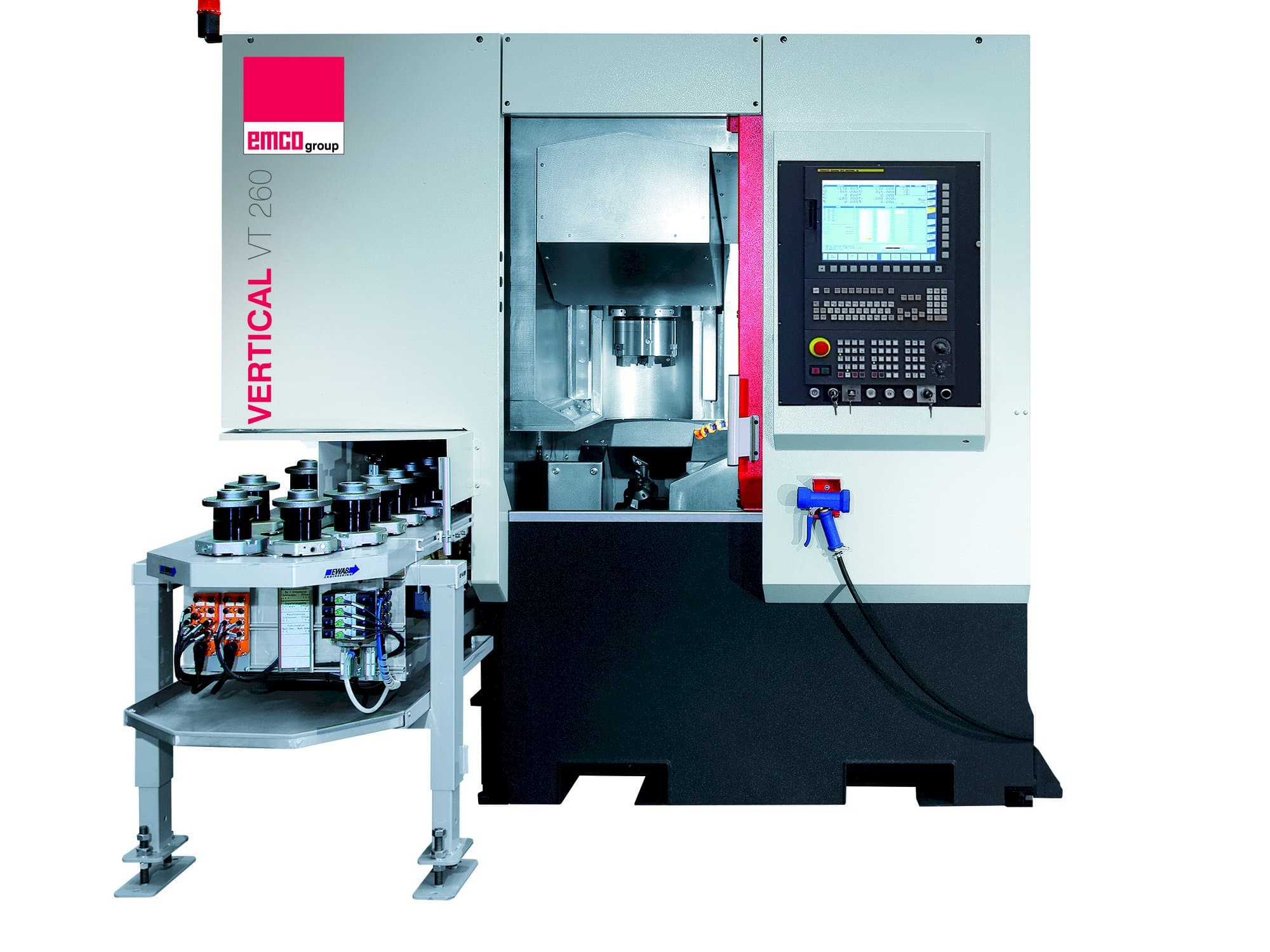 Front view of EMCO VT260 MY machine
