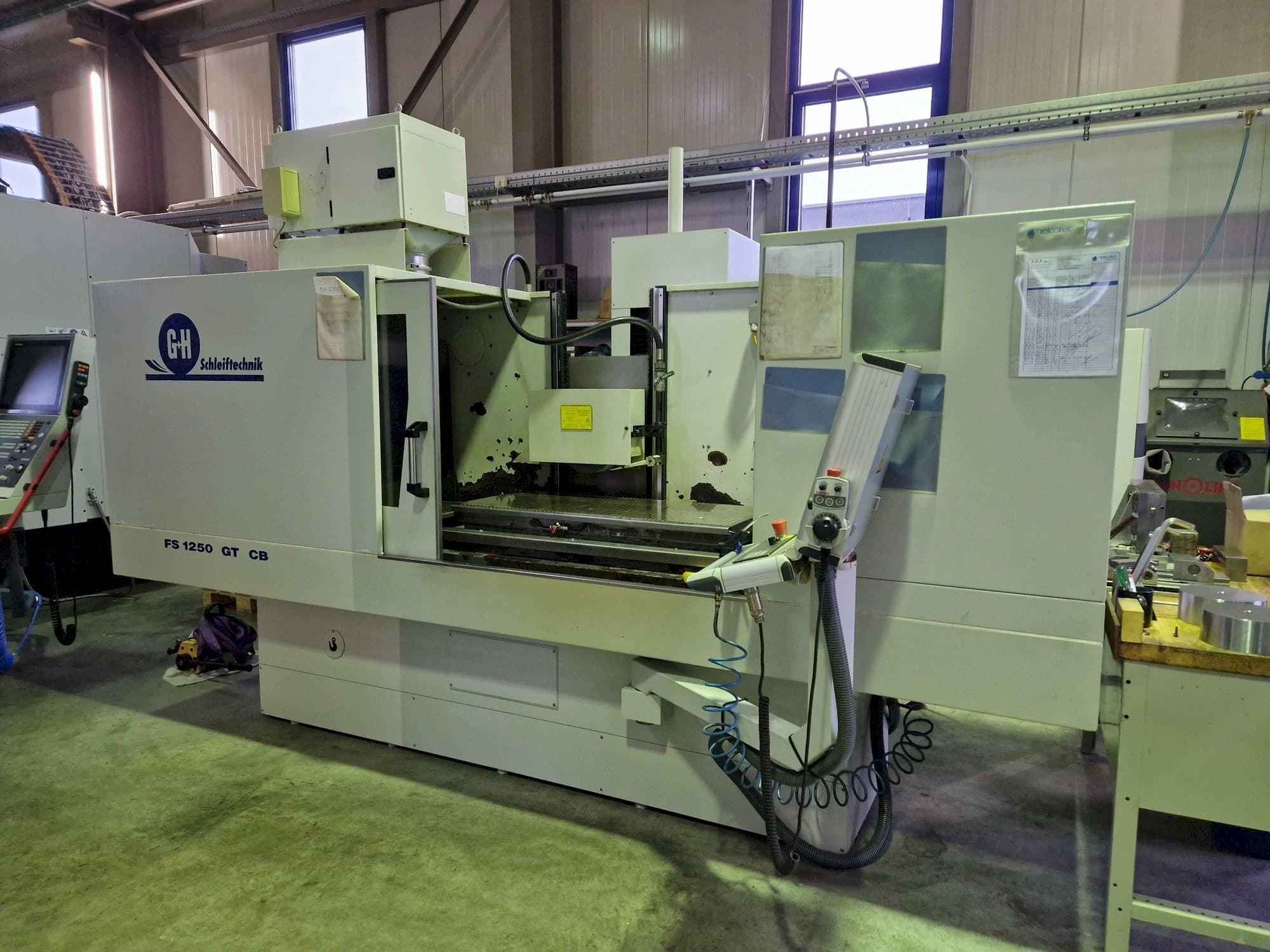 Front view of GEIBEL & HOTZ FS 1250 GT CB  machine