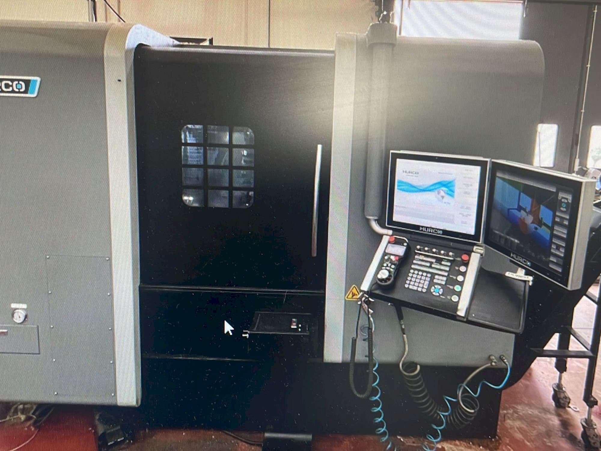 Front view of Hurco TMX8MYSi  machine