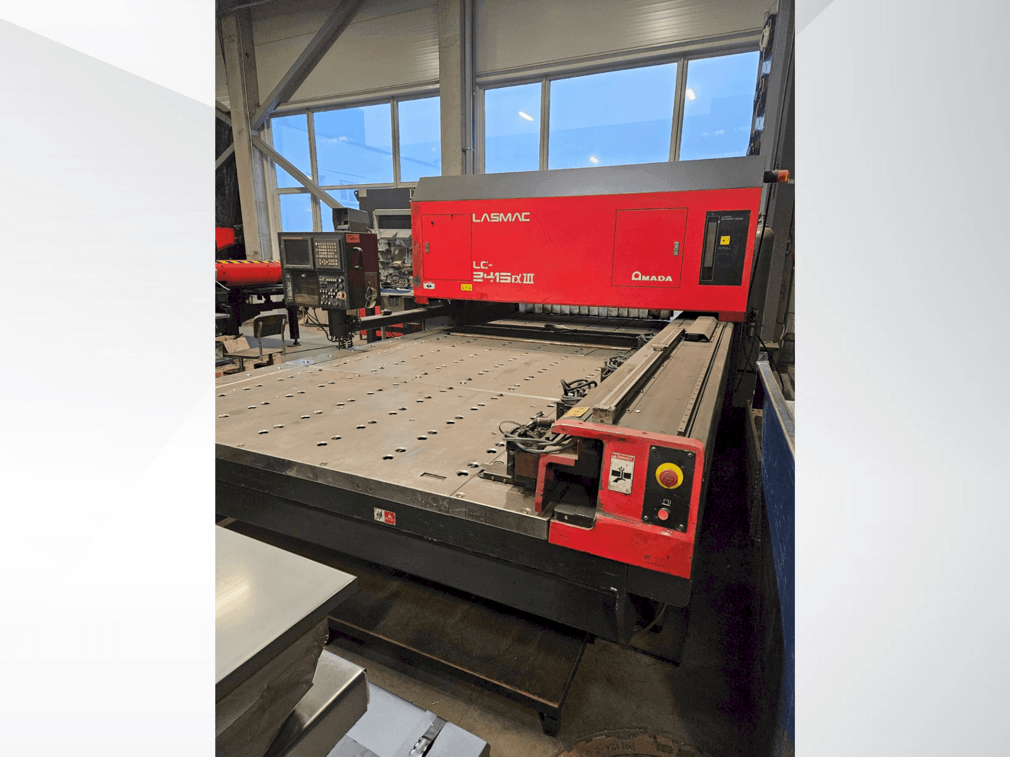 Front view of AMADA LC 2415 A3  machine