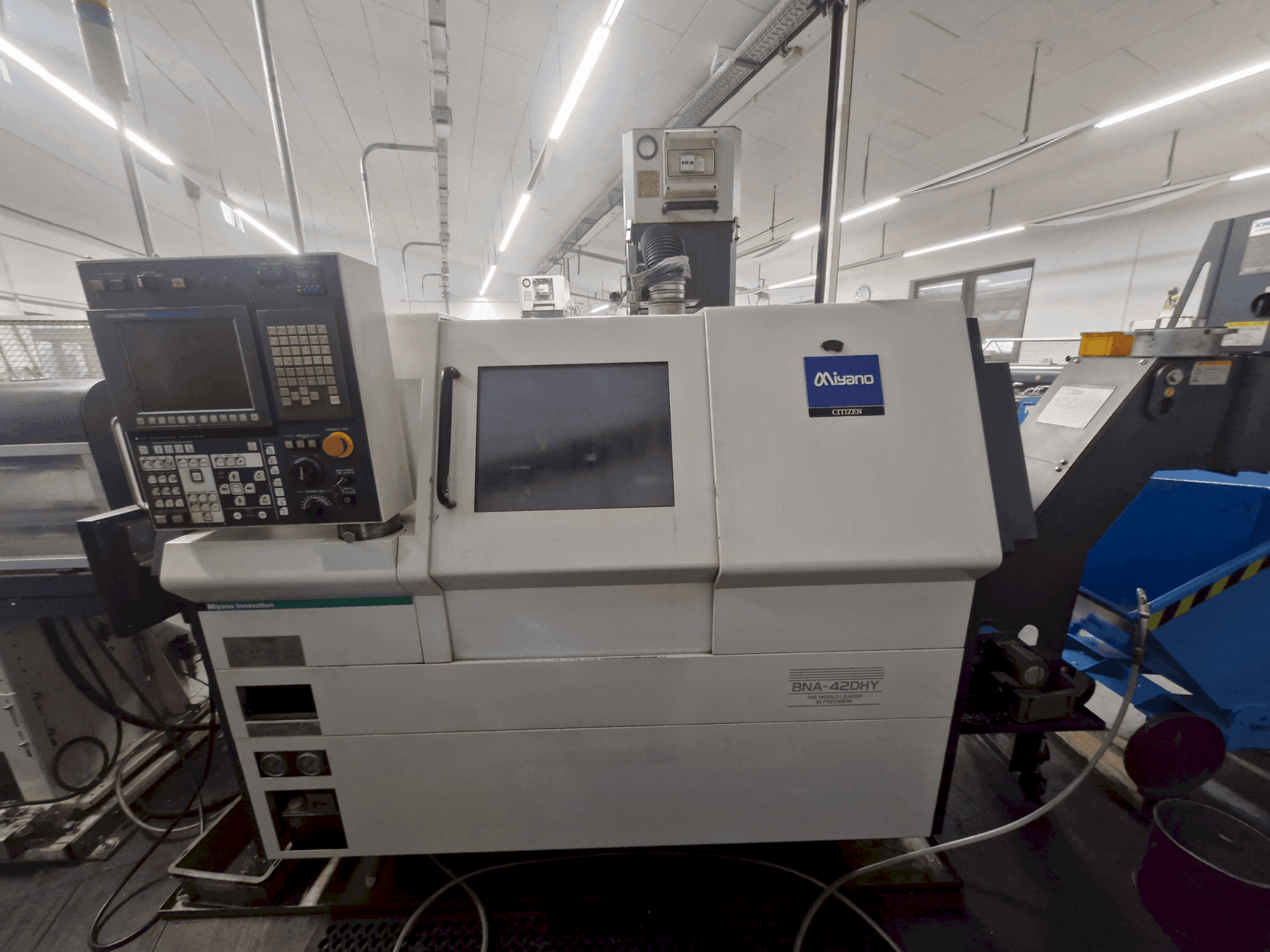 Front view of Miyano BNA-42DHY  machine