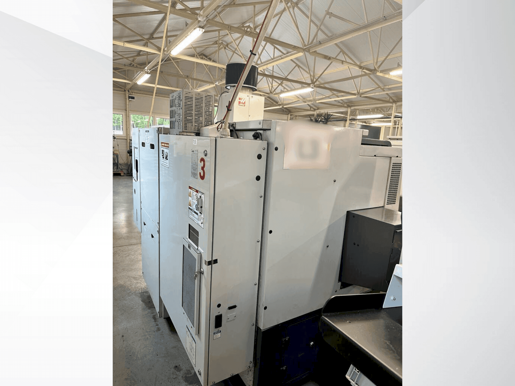 Front view of HAAS ST-10  machine