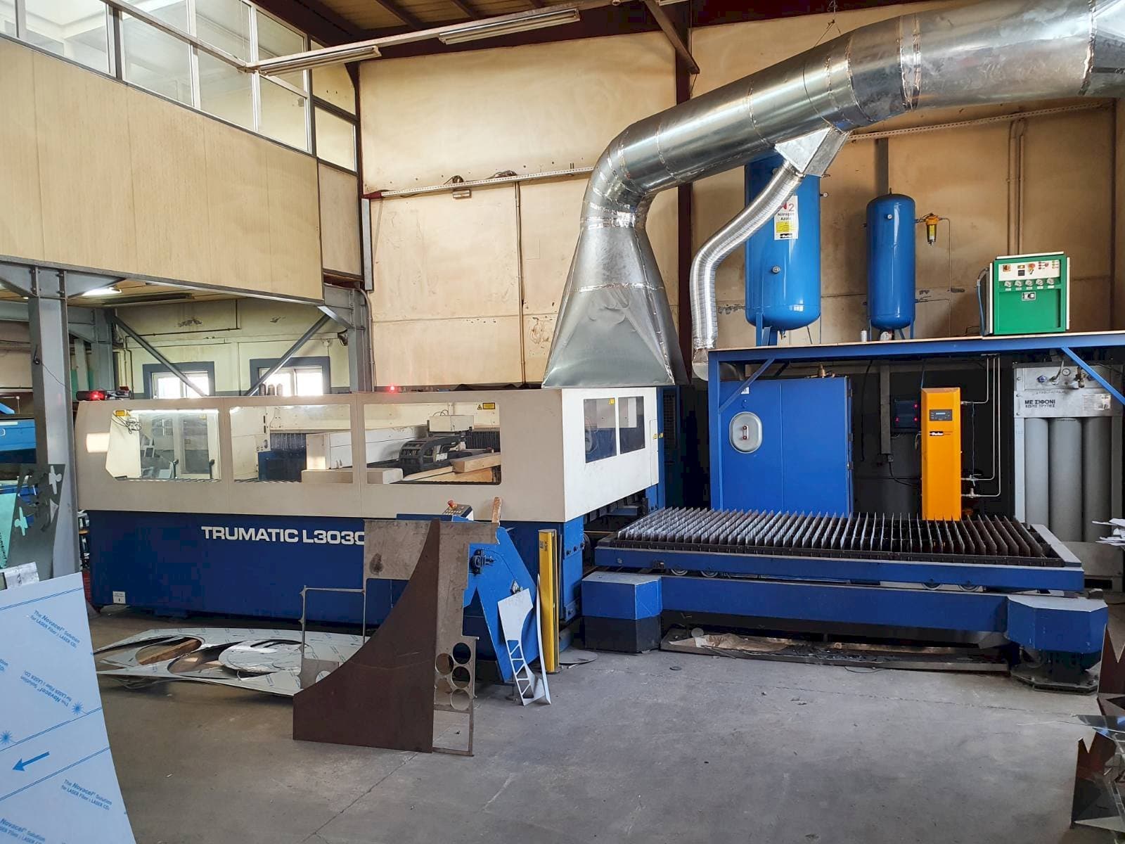 Front view of Trumpf Trumatic L3030  machine