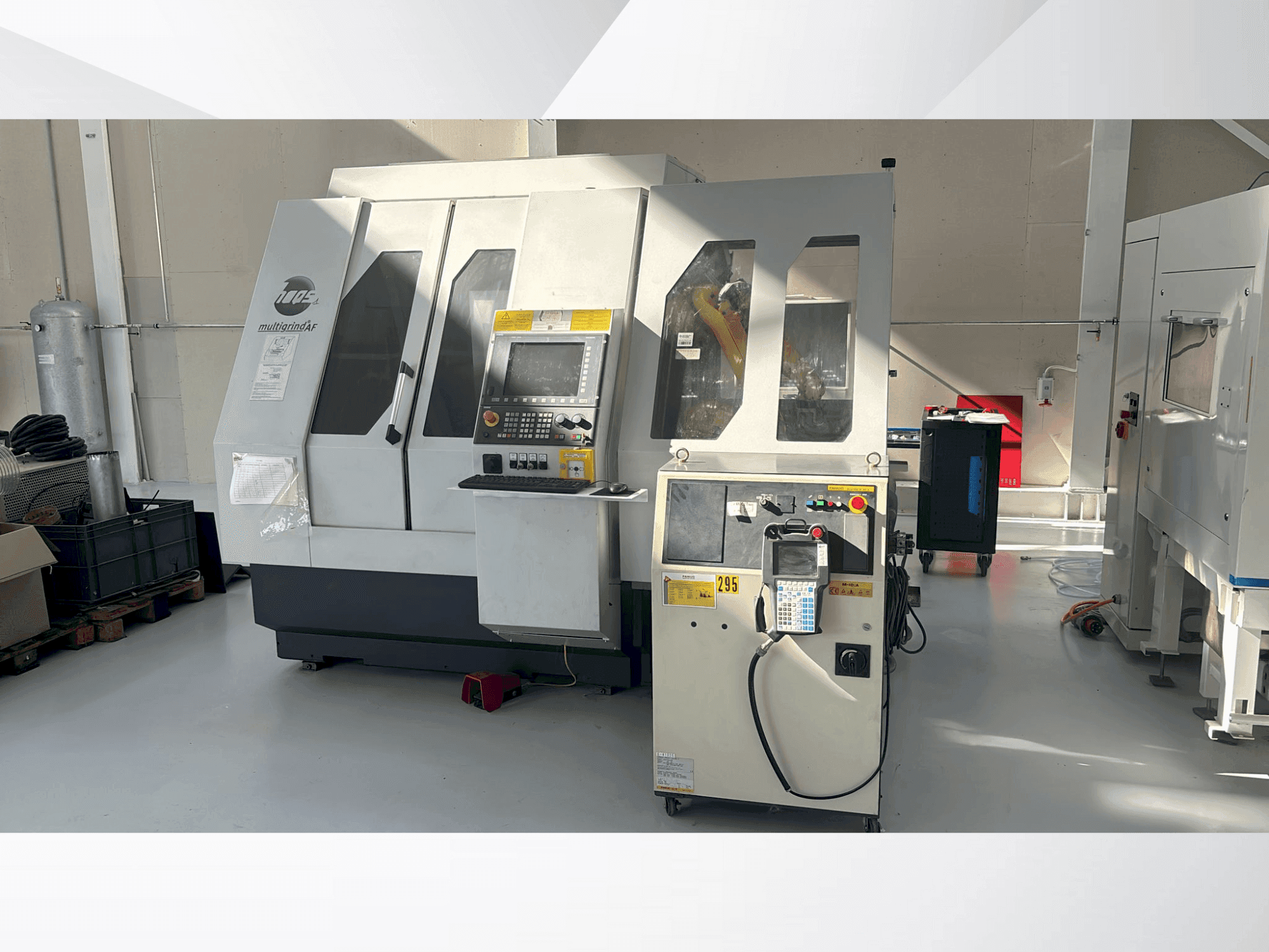 Front view of HAAS Multigrind AF/SL  machine