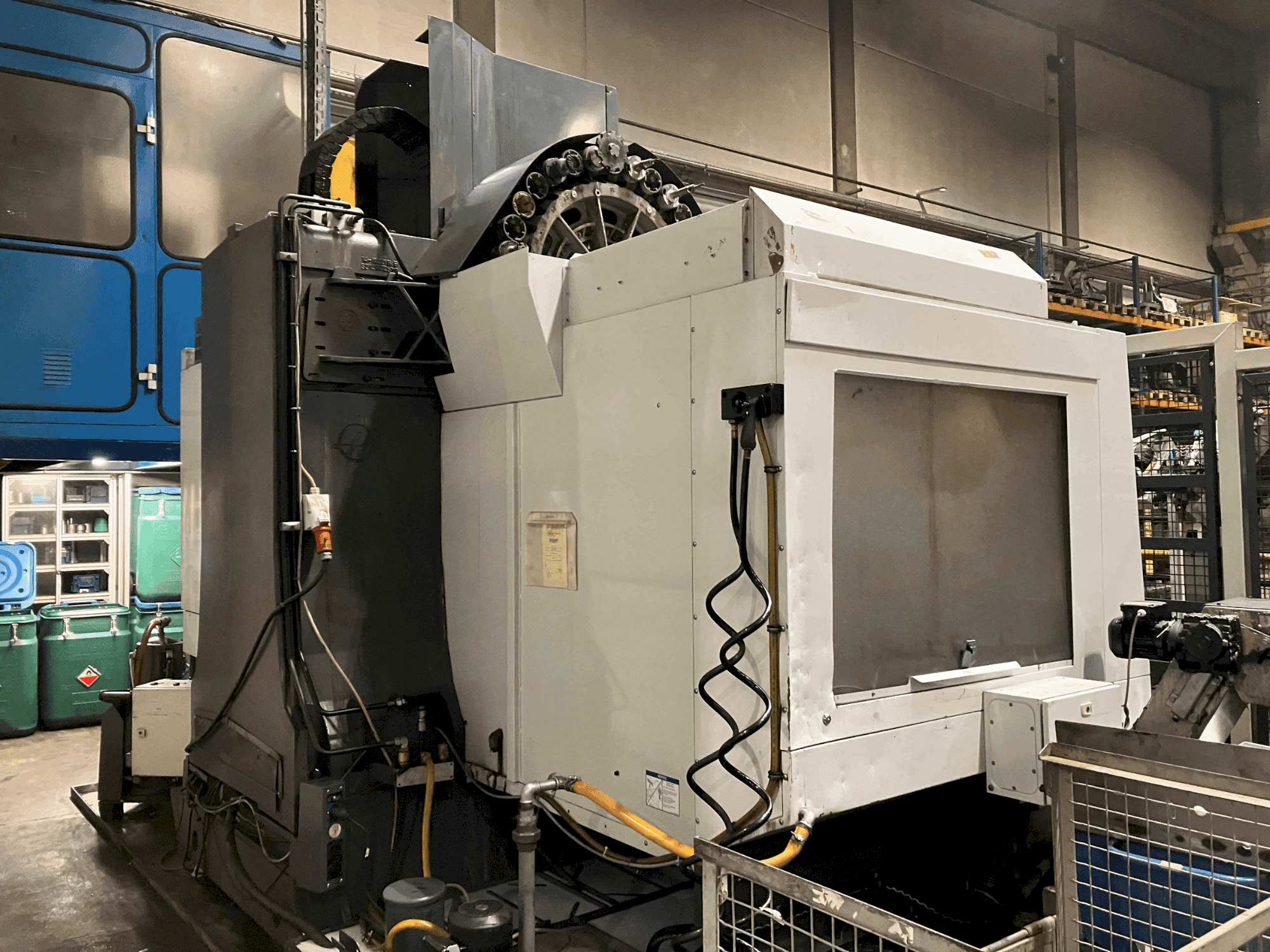 Front view of HAAS VF 7/50  machine