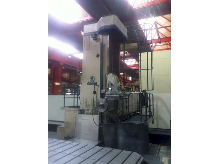 Front view of SKODA WD 160 B  machine