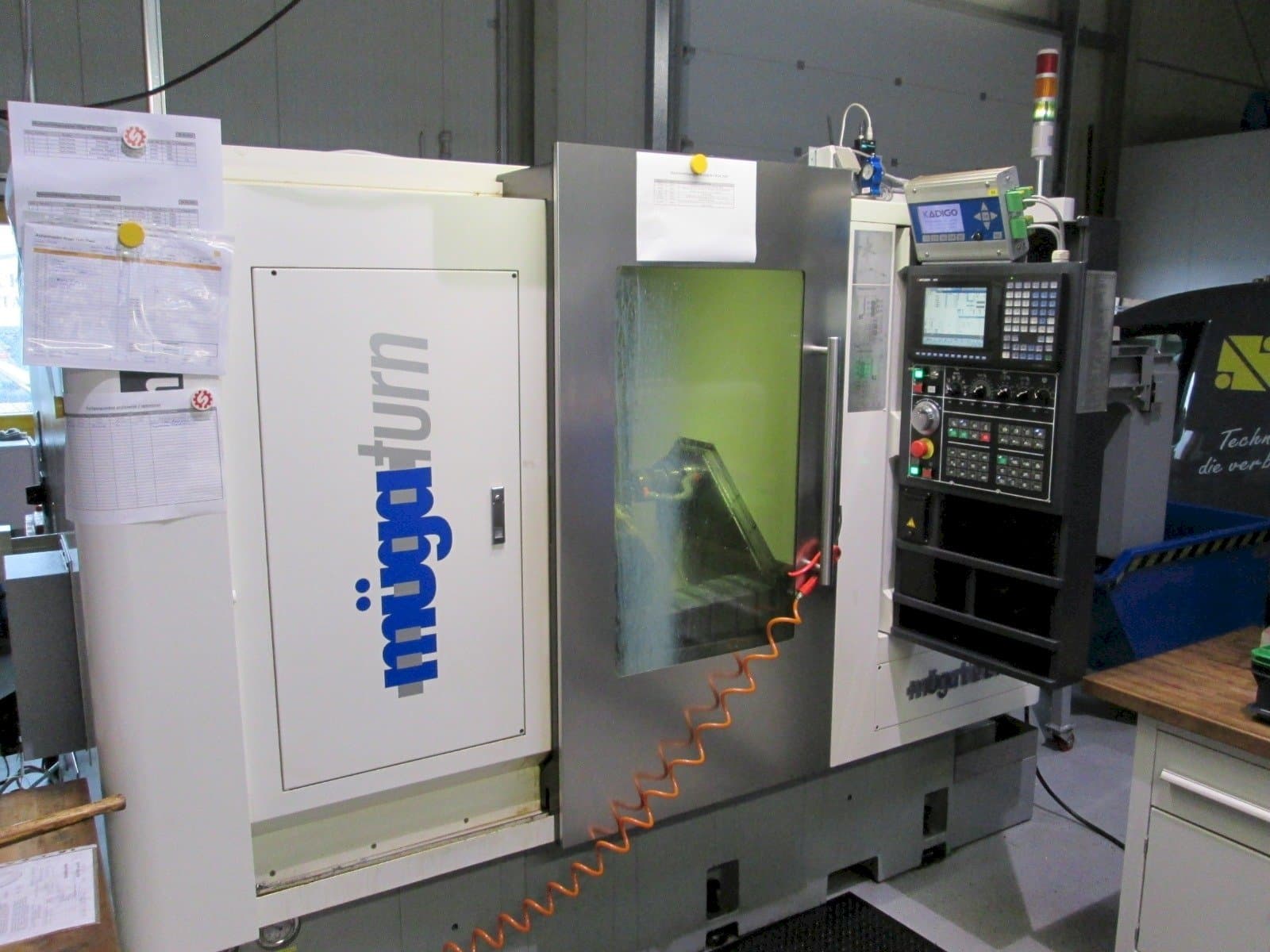 Front view of Muga iTwin  machine