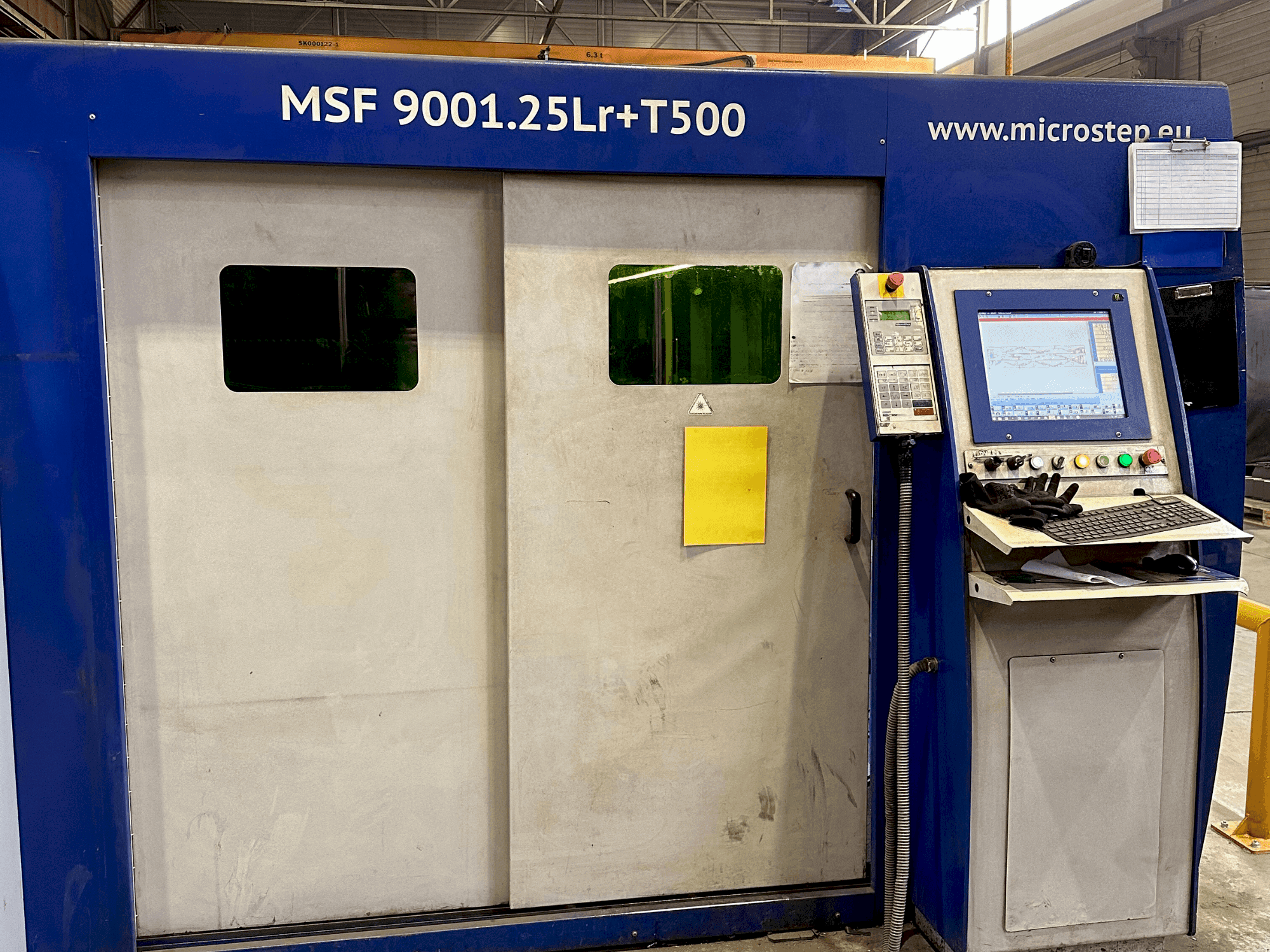 Front view of MicroStep MSF 9001.25Lr+T500 (2015)  machine
