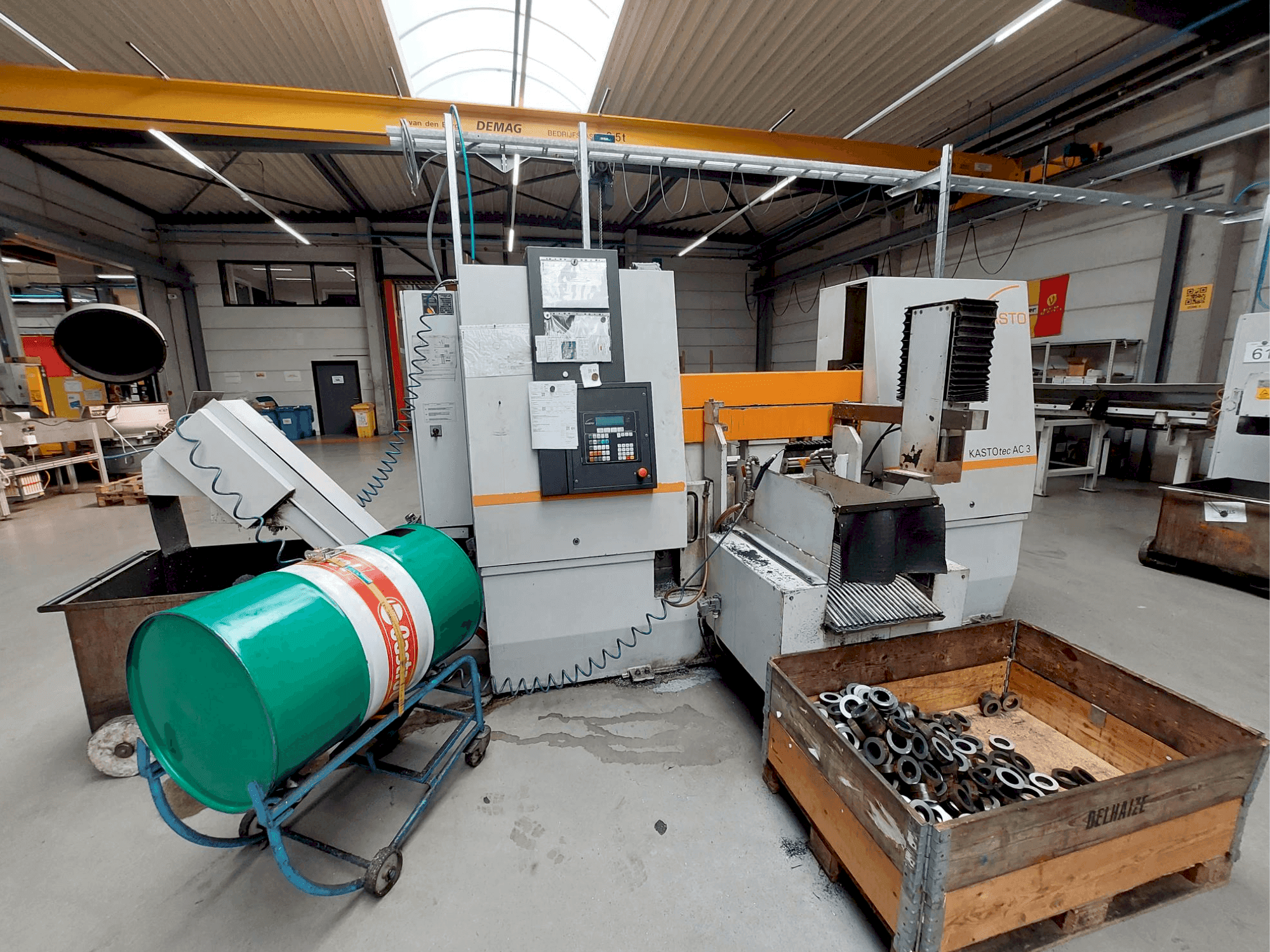 Front view of KASTO tec A3  machine