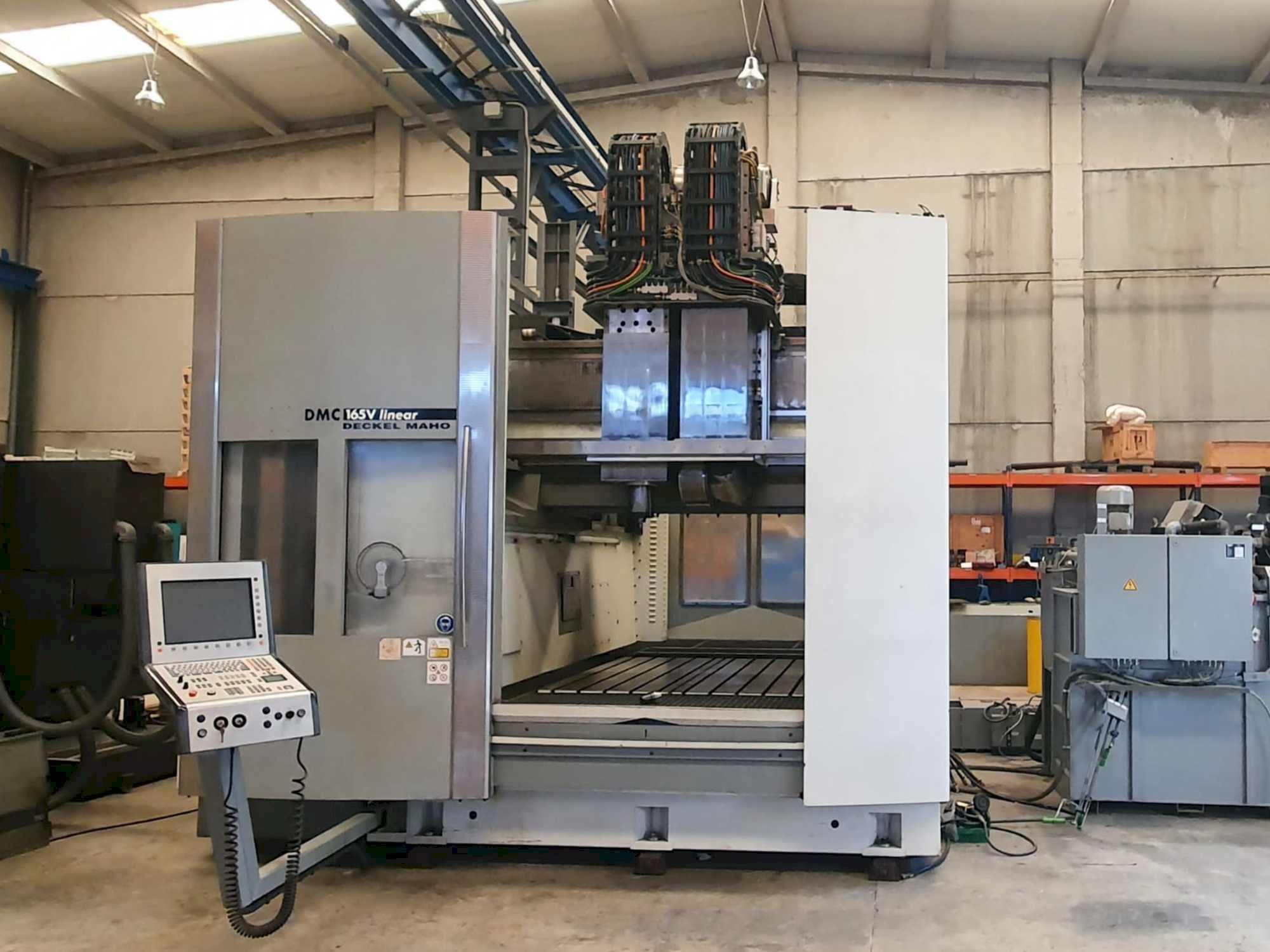 Front view of DECKEL MAHO DMC 165V Linear  machine