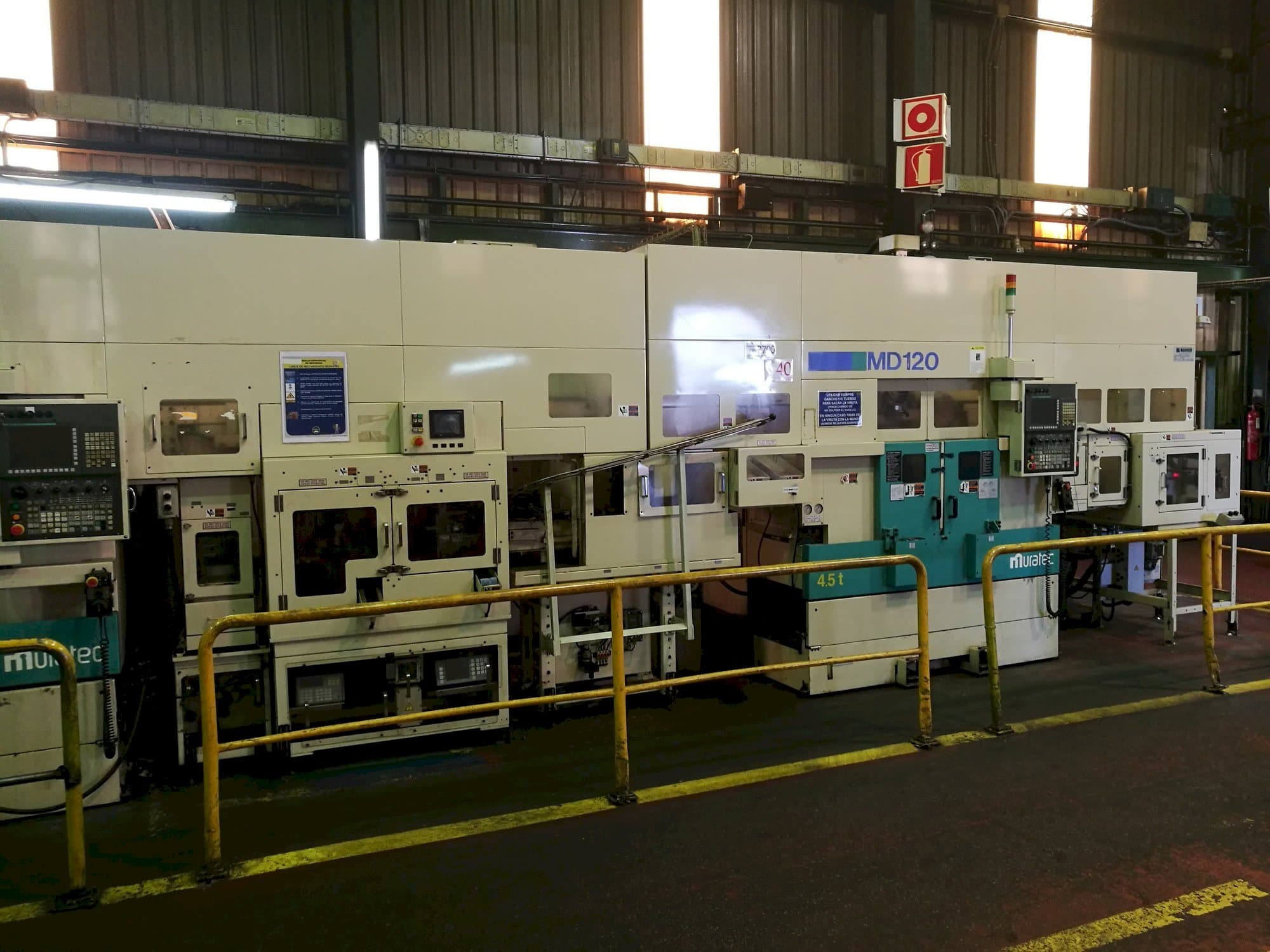 Front view of Muratec MD120  machine