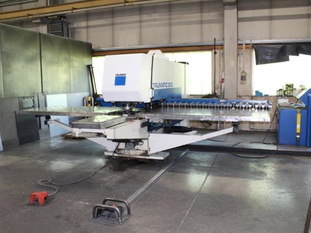 Front view of Trumpf Trumatic 500  machine
