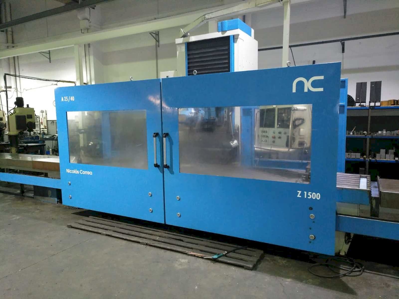 Front view of Nicolas Correa A 25/40  machine