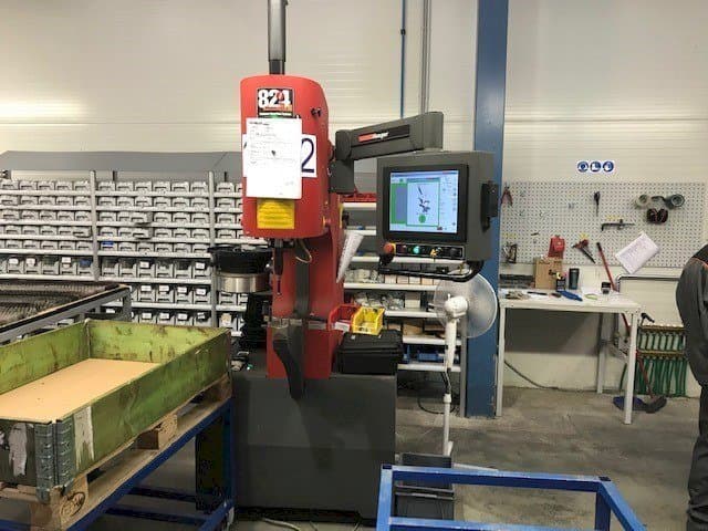 Left side view of Haeger WT-824 4e  machine