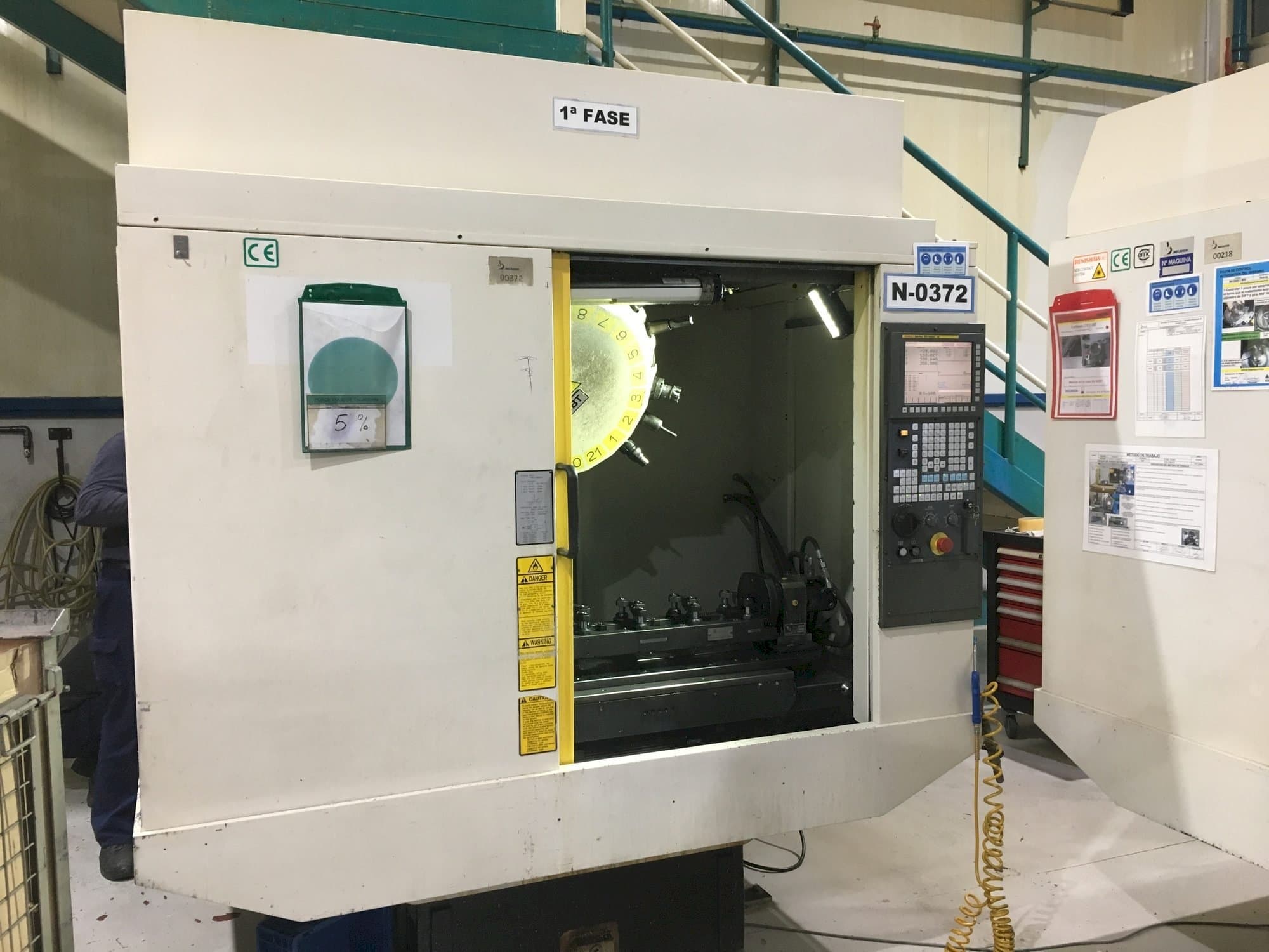 Front view of FANUC Robodrill alfa-T21iEL  machine