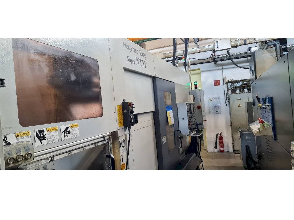 Front view of NAKAMURA Super NTM³  machine