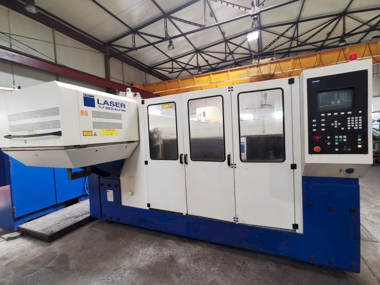 Front view of Trumpf Trumatic L 4030  machine