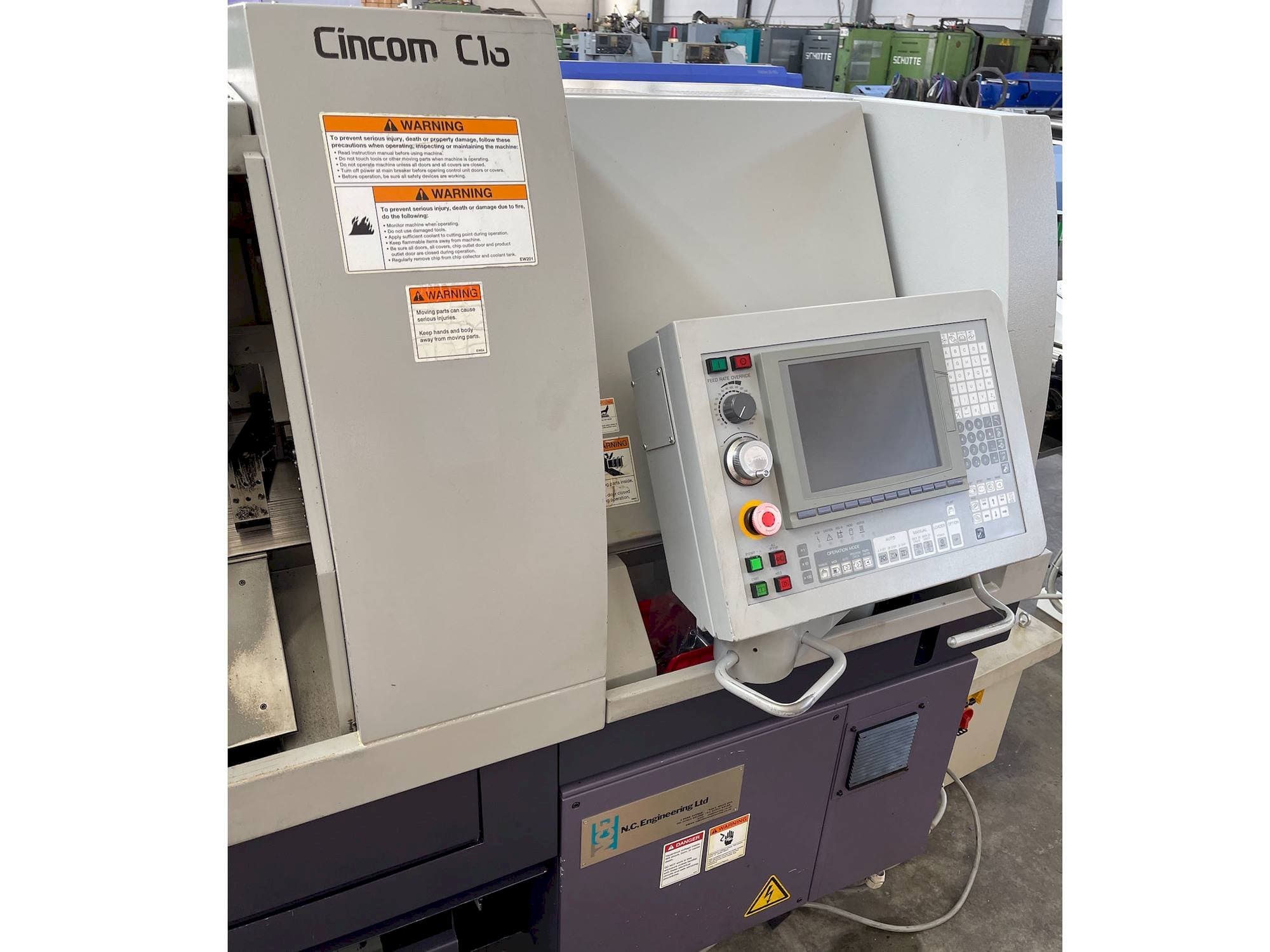 Front view of Citizen C16-VI  machine