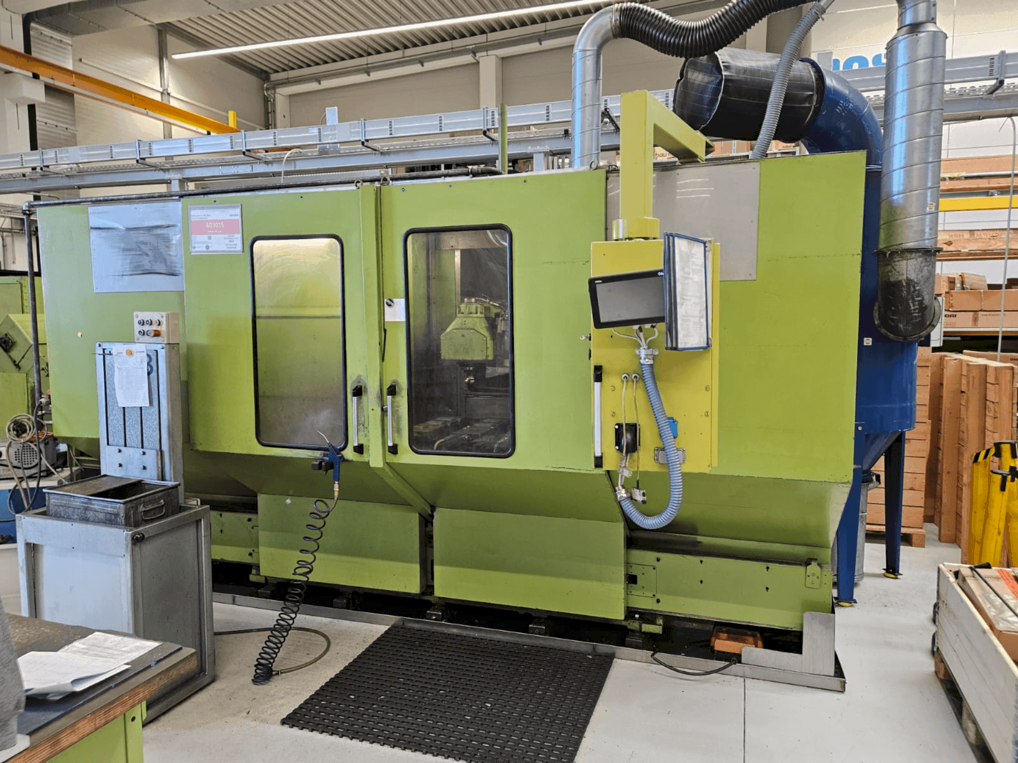 Front view of HELLER PFU2  machine