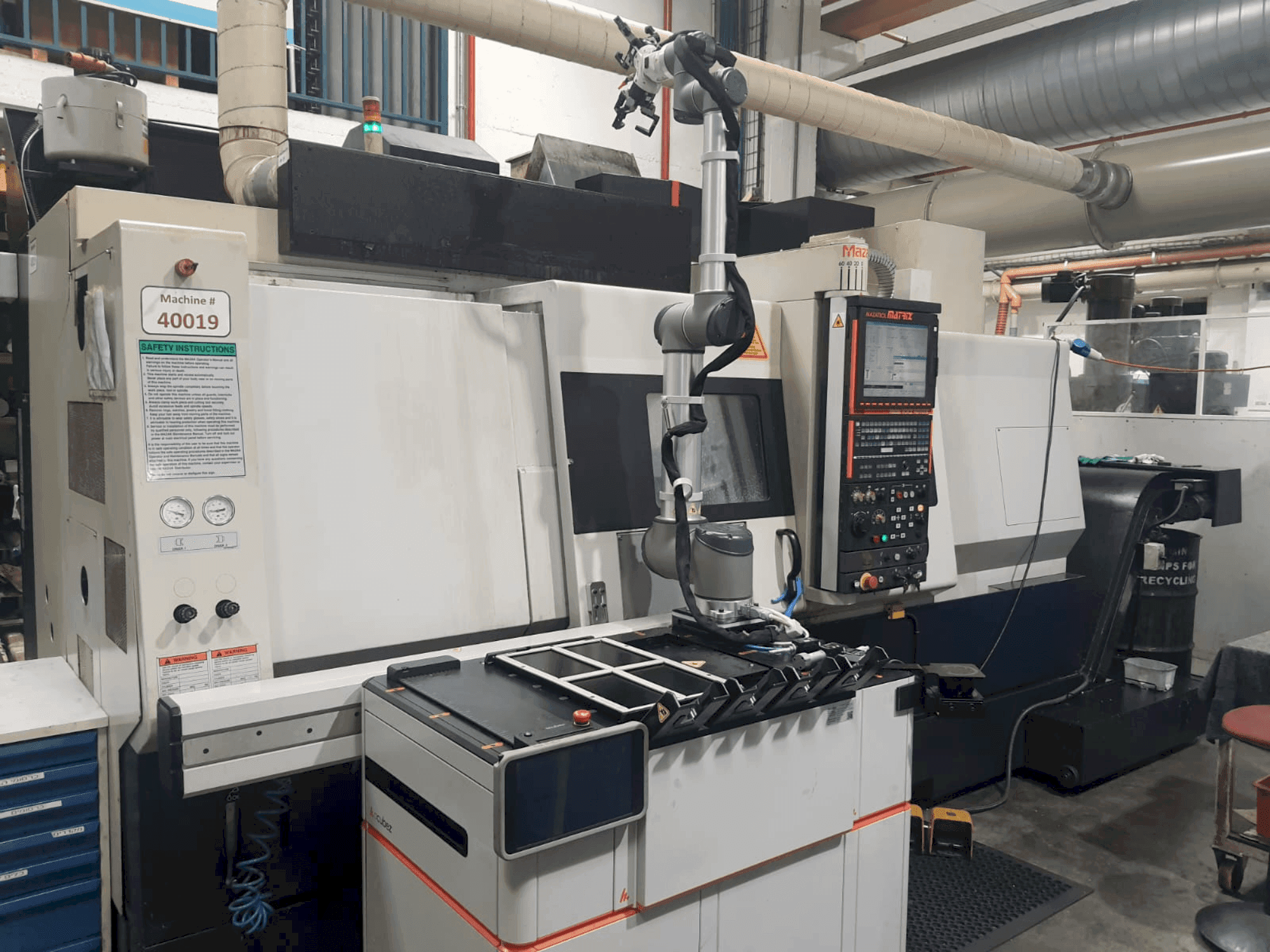 Front view of Mazak INTEGREX 200-IV ST  machine