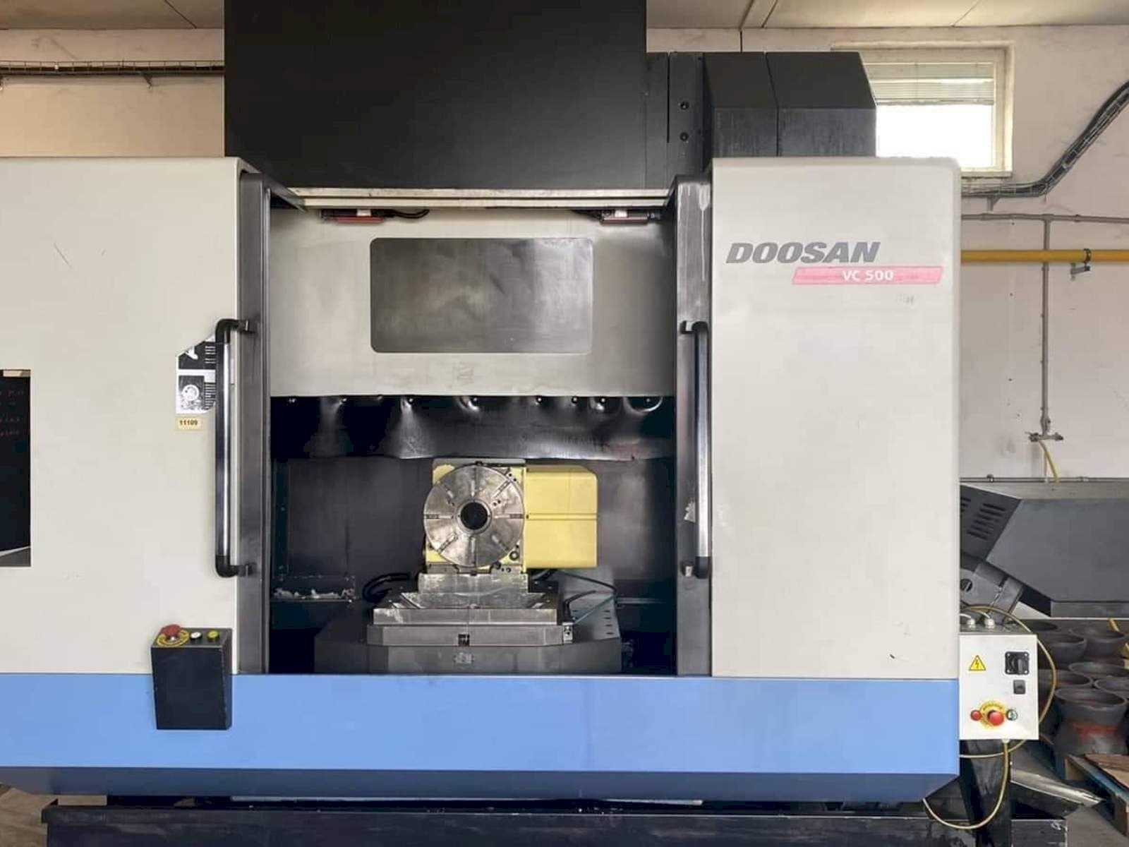 Front view of Doosan VC 500  machine