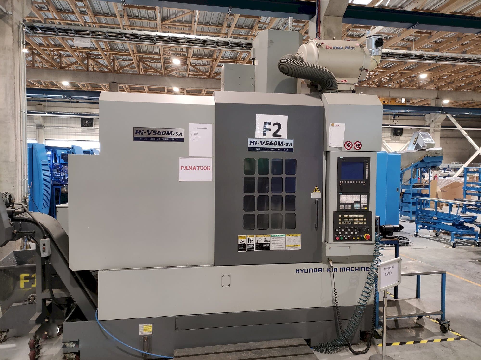 Front view of Hyundai Kia Hi-V560M/5A  machine