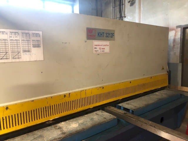 Front view of KNUTH KHT 3212 F  machine