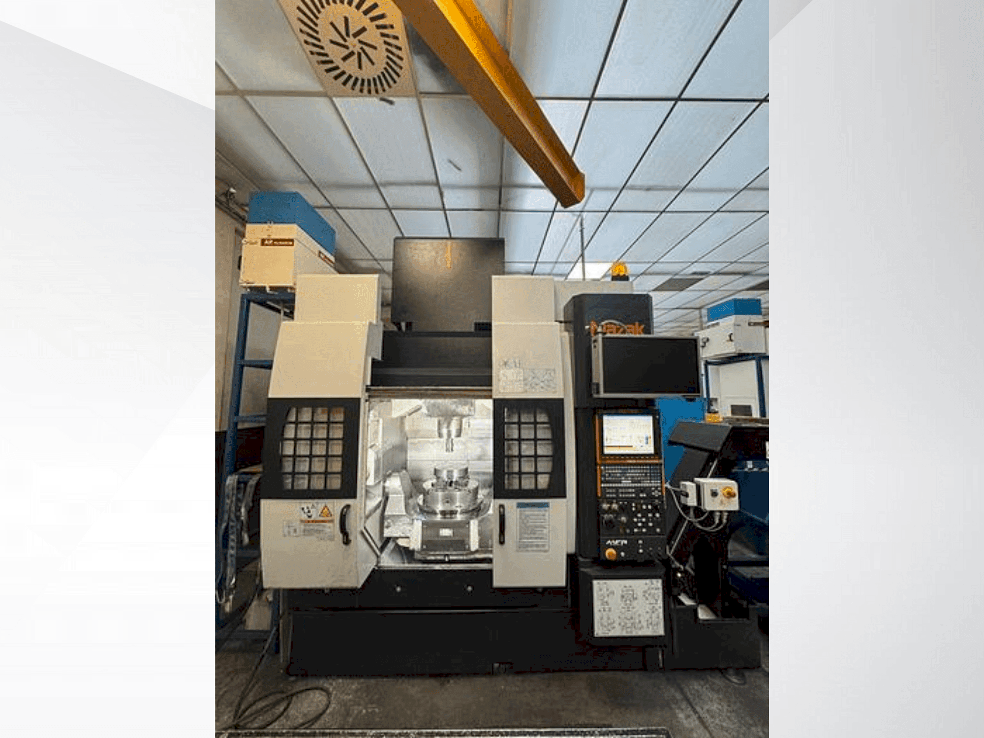 Front view of Mazak Variaxis 630-5X T  machine