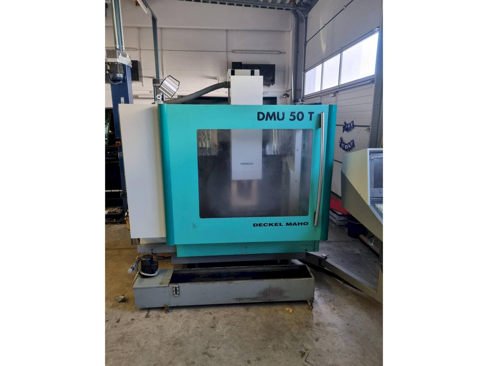 Front view of DECKEL MAHO DMU 50 T  machine